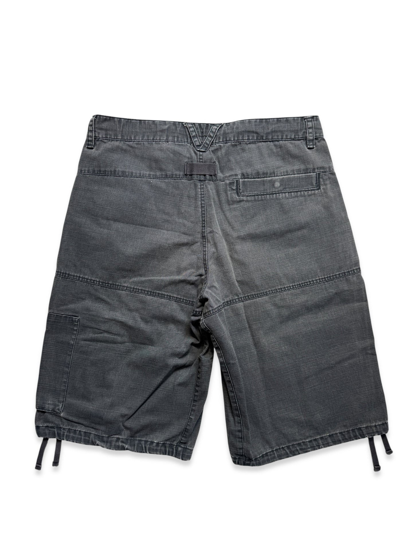 Early 2000’s Nike Washed Grey Cargo Shorts