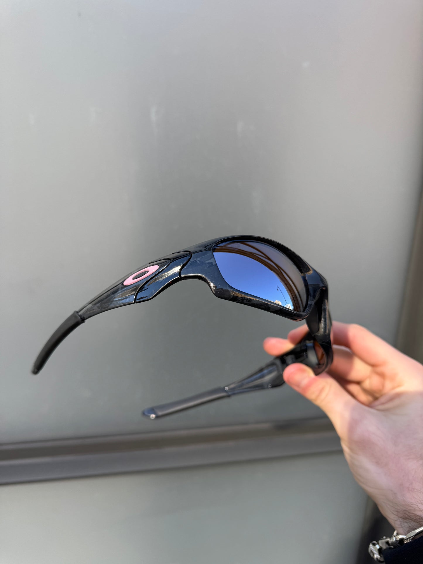 Oakley Straight Jacket 2.0 Black/Pink Sunglasses