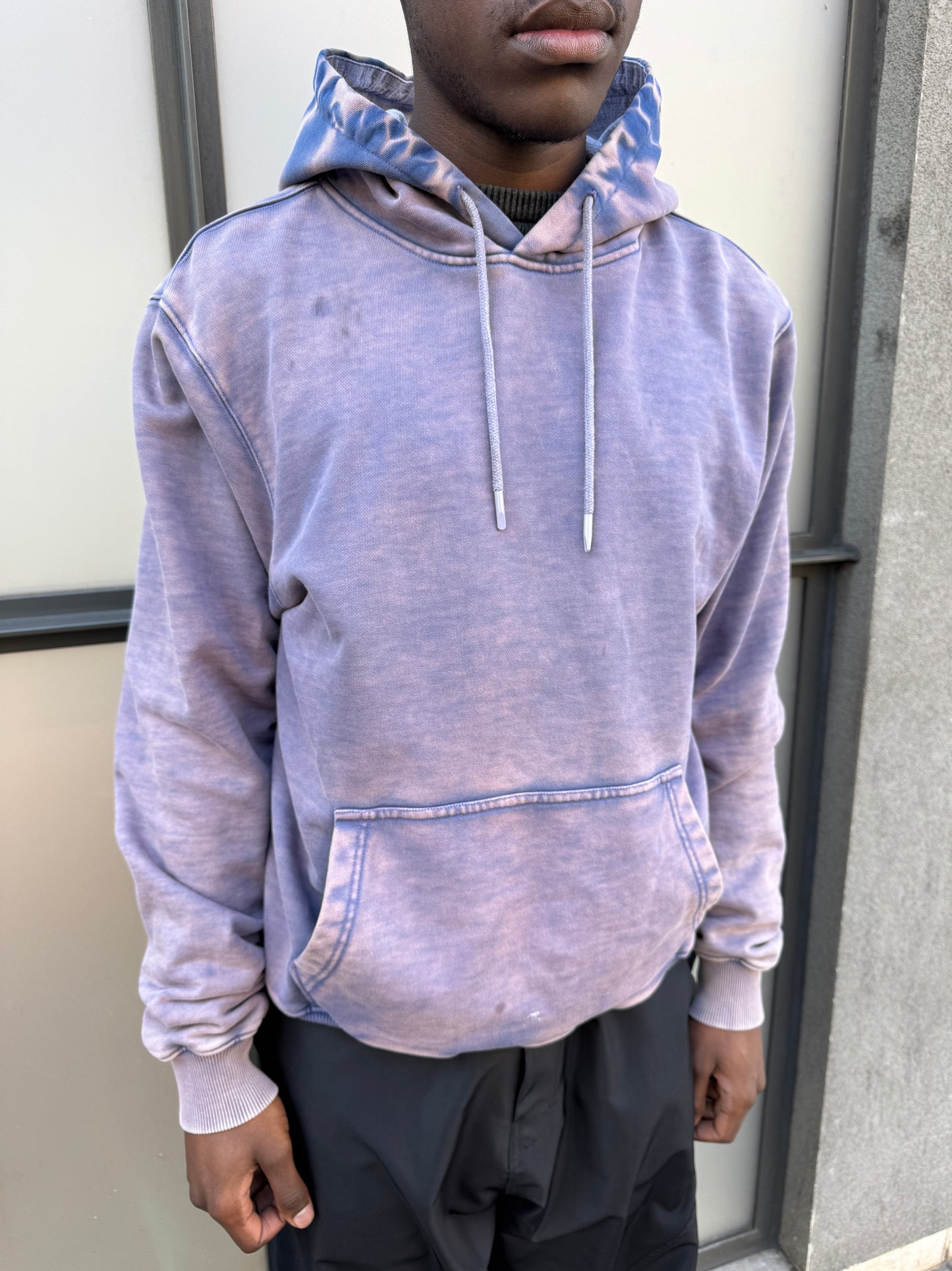 Xlim Overdyed Purple Hoodie