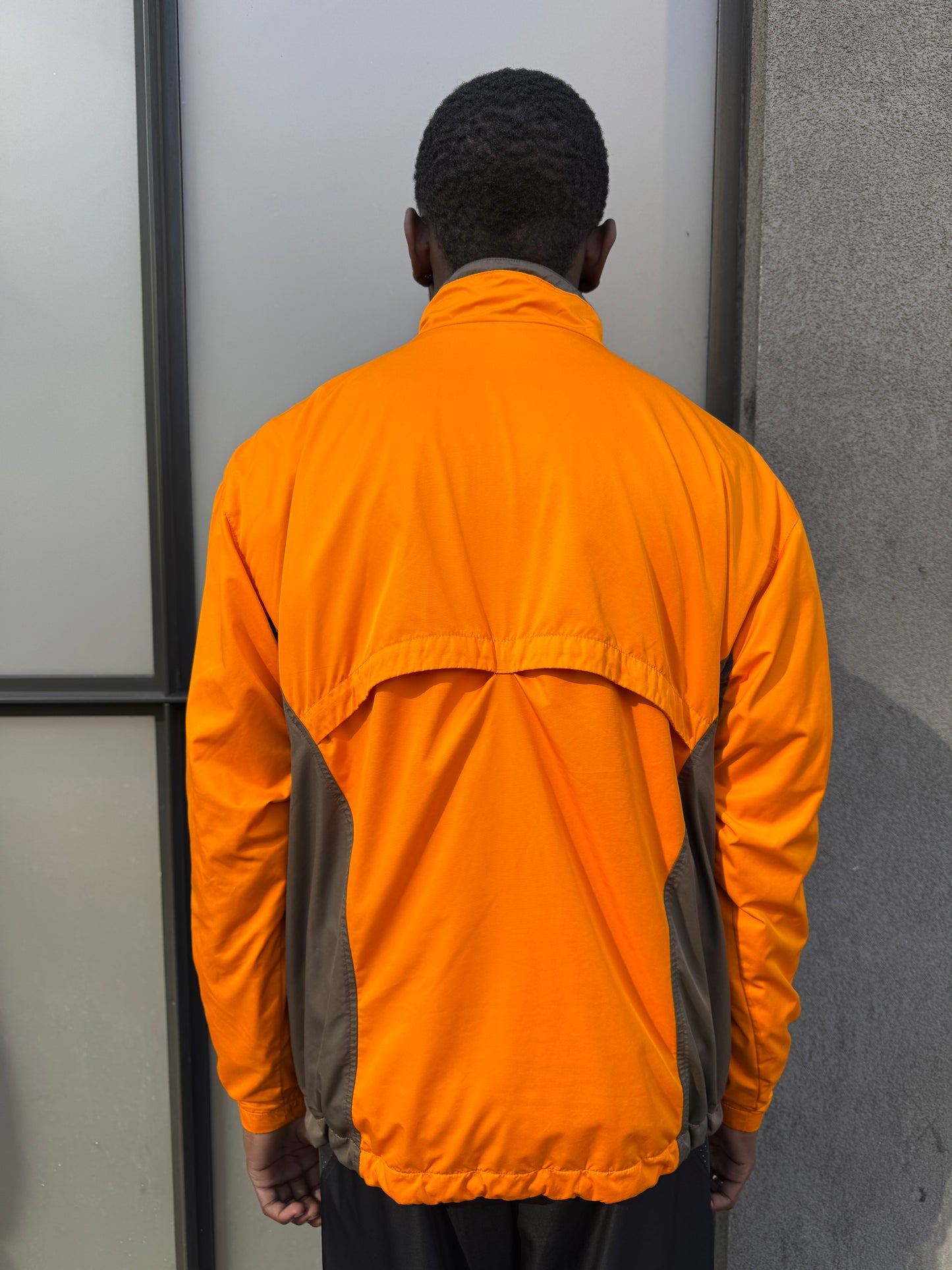 Early 2000’s Nike Bright Orange Half Zip Pullover