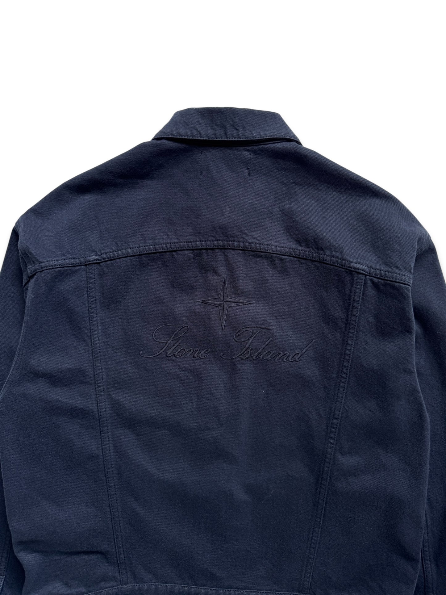 Stone Island x Supreme Bull Denim TC Jacket