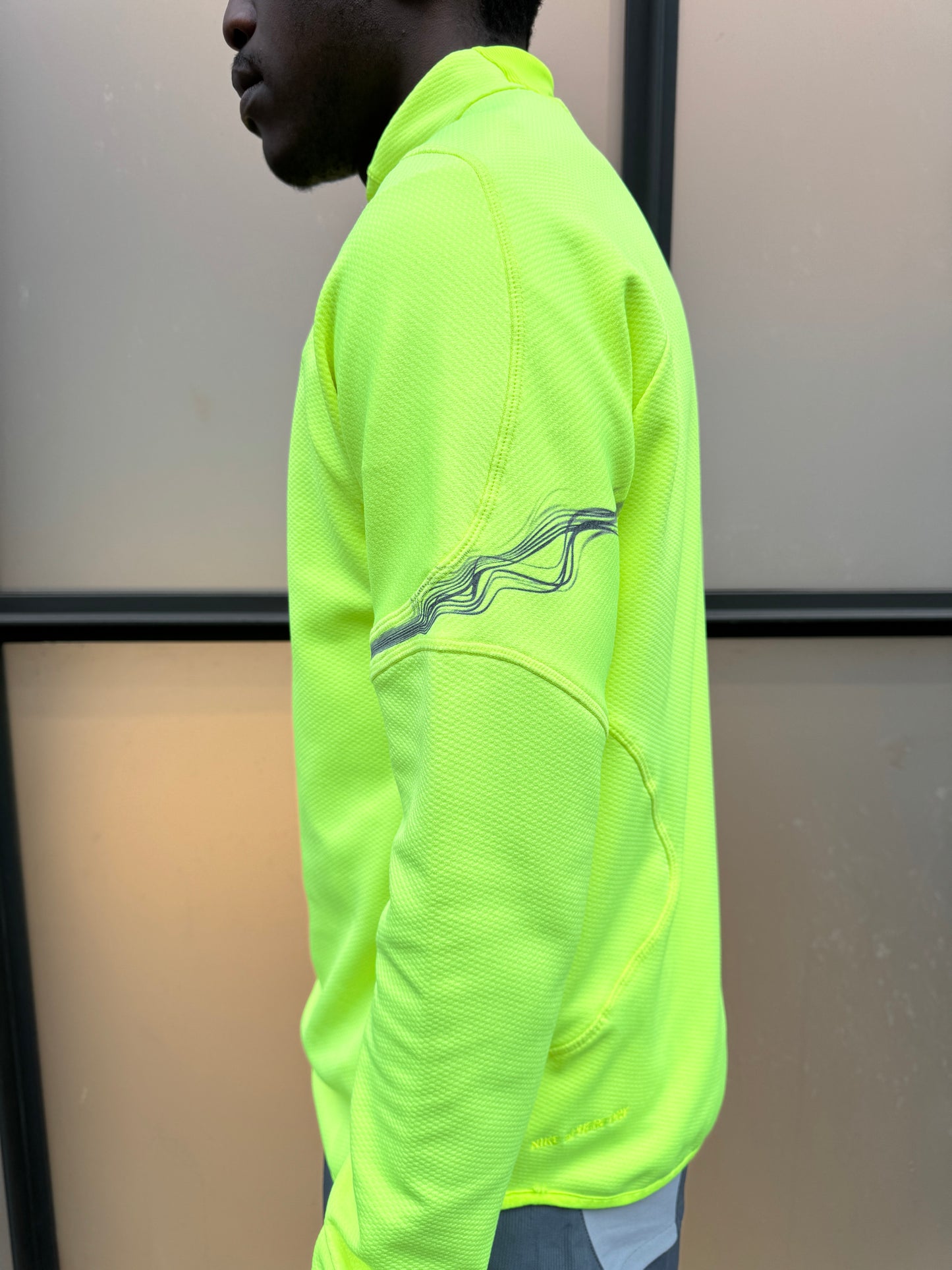 Early 2000’s Nike Sphere Technical Volt Green Sportwear Longsleeve