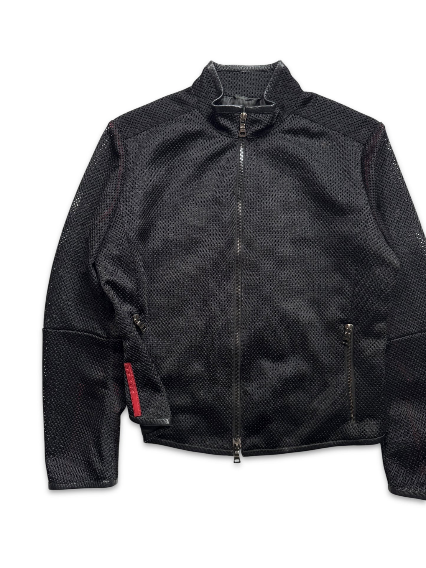 SS00’ Prada Sport Mesh Motor Womens Jacket
