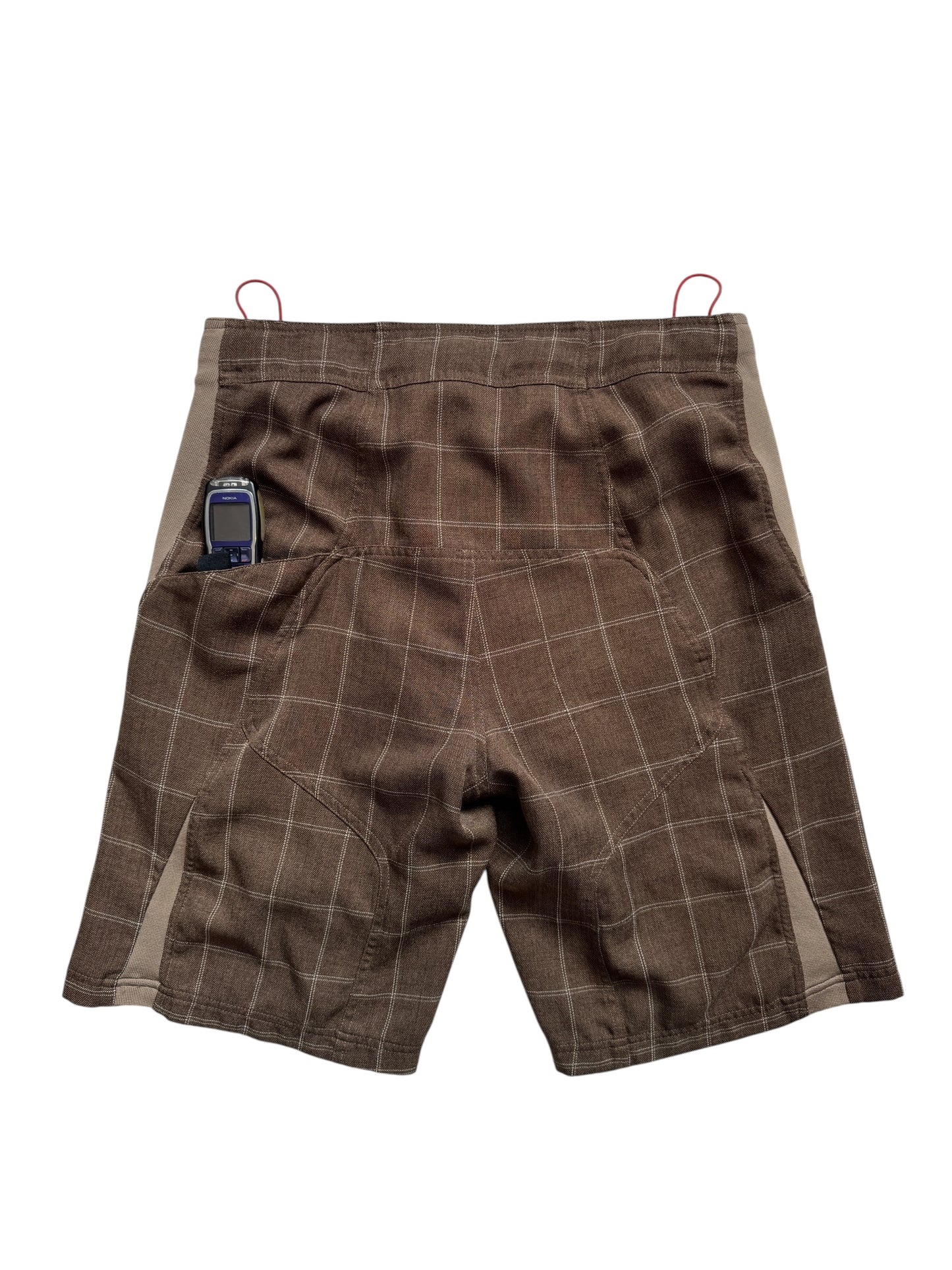 Early 2000’s Oakley Plaid Technical Shorts