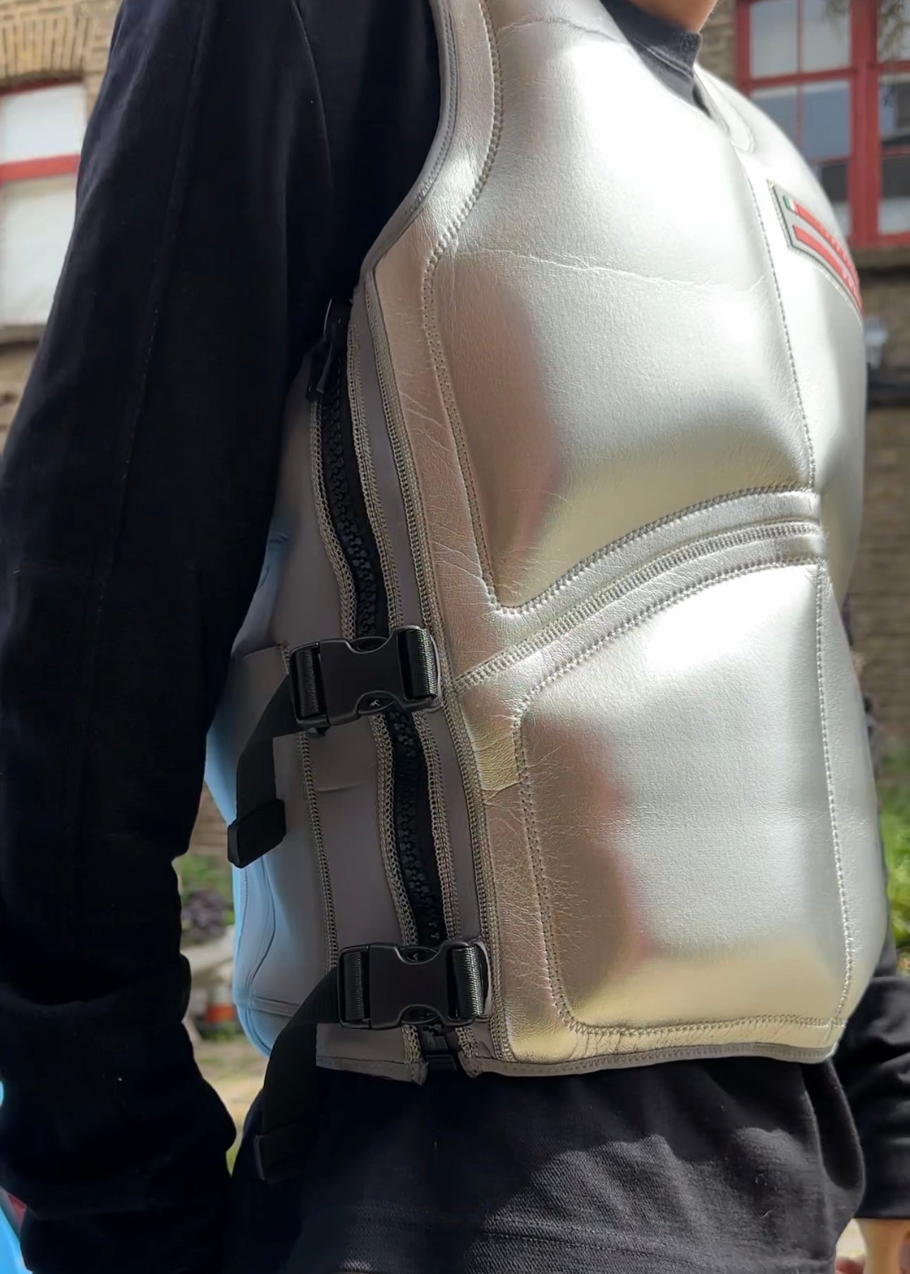 Holsales Archive - 2013 Prada Luna Rossa Metallic Life Jacket