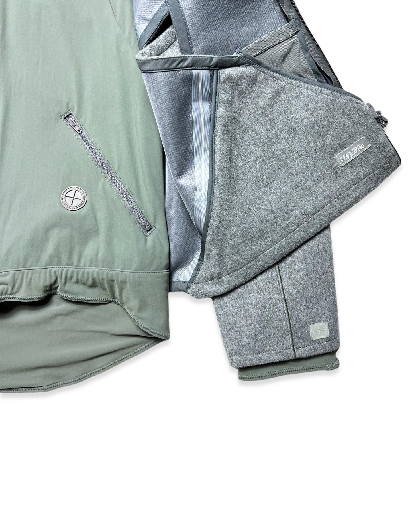 2003-04 Nike 01 Code Grey Loro Piana Wool Mastercraft Jacket