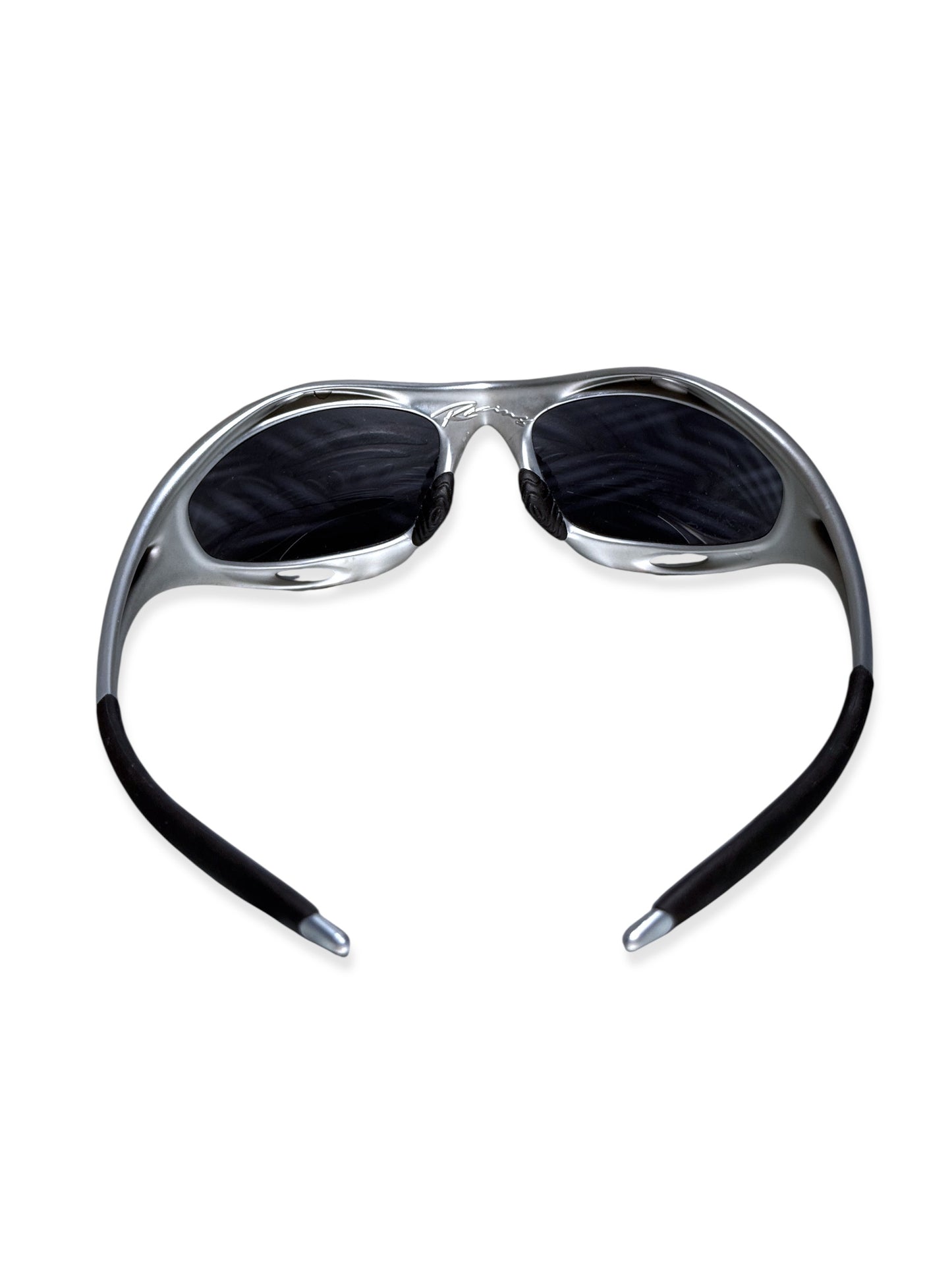 Oakley Silver Racing Jacket Sunglasses