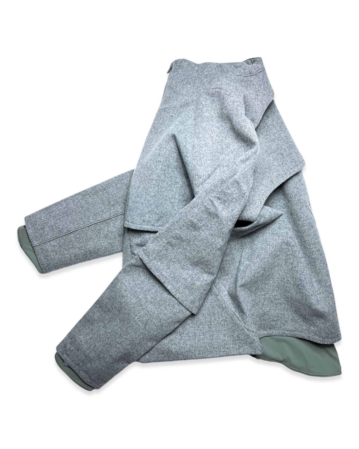 2003-04 Nike 01 Code Grey Loro Piana Wool Mastercraft Jacket
