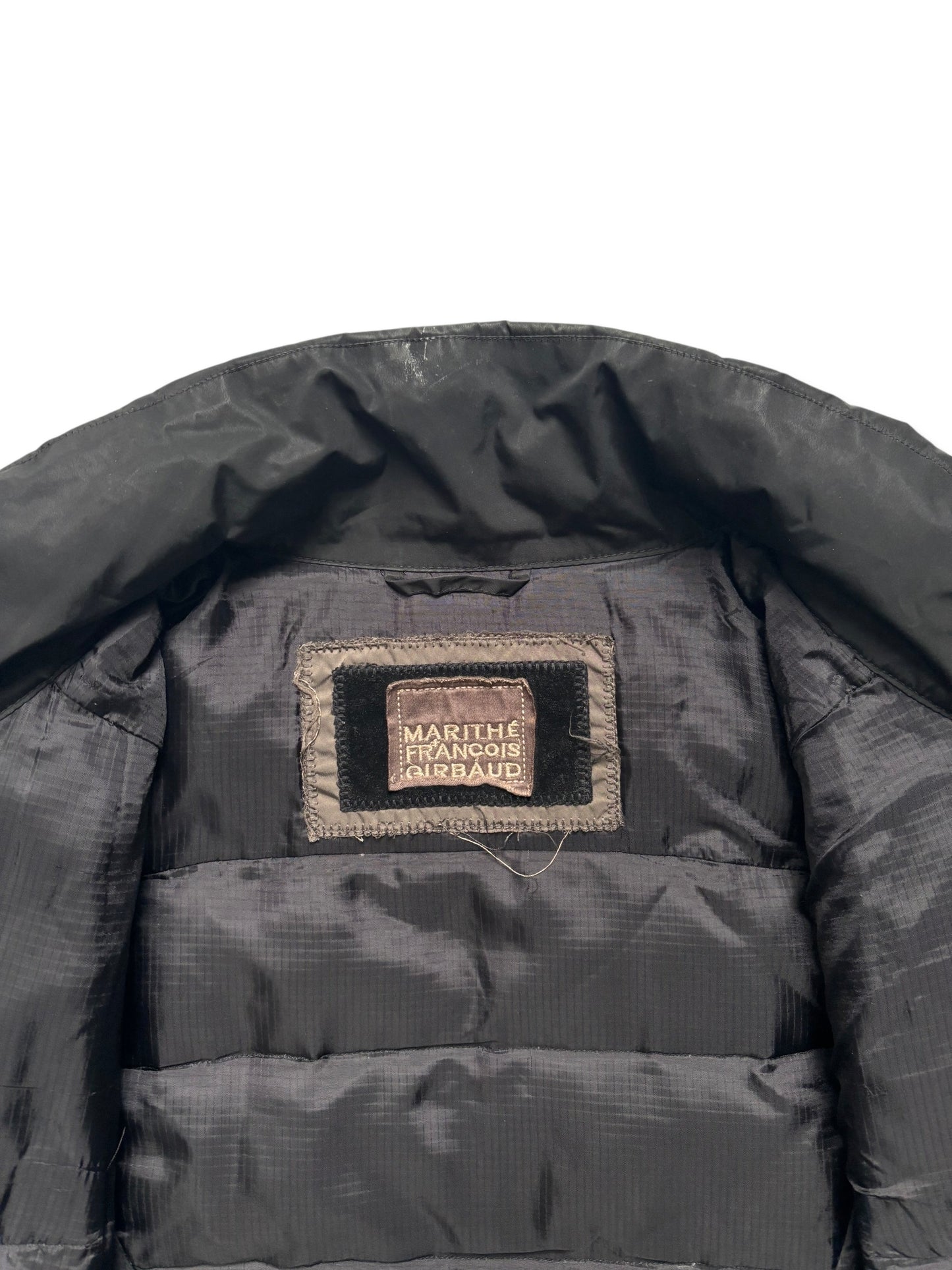 Early 2000’s Marithe Francois + Girbaud Patchwork Multi Pocket Jacket