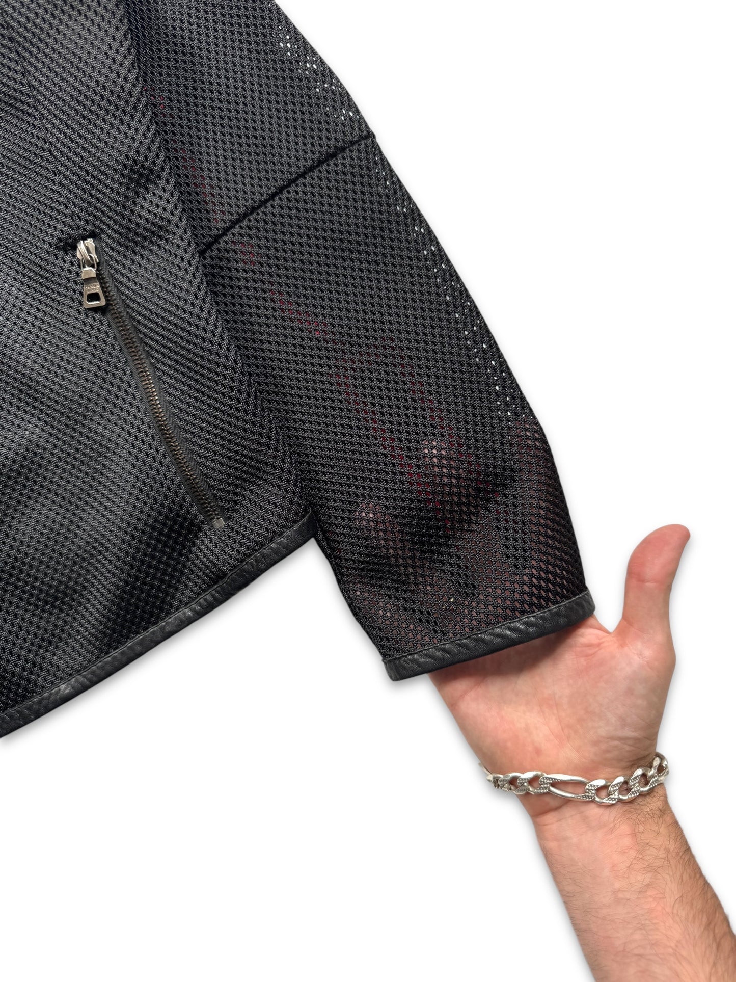 SS00’ Prada Sport Mesh Motor Womens Jacket