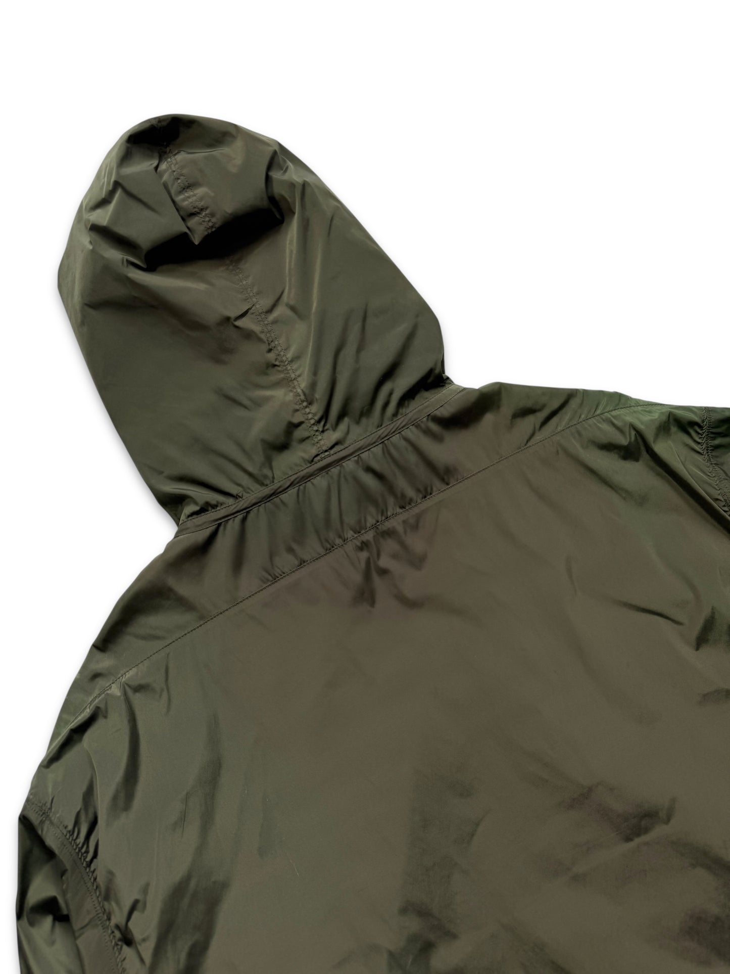SS11’ Prada Linea Rossa Deep Green Anorak Pullover Jacket
