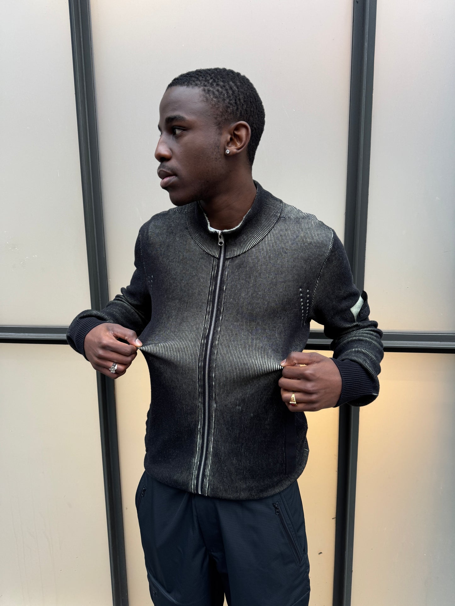 Stone Island Shadow Project Lenticular Zipped Jacket