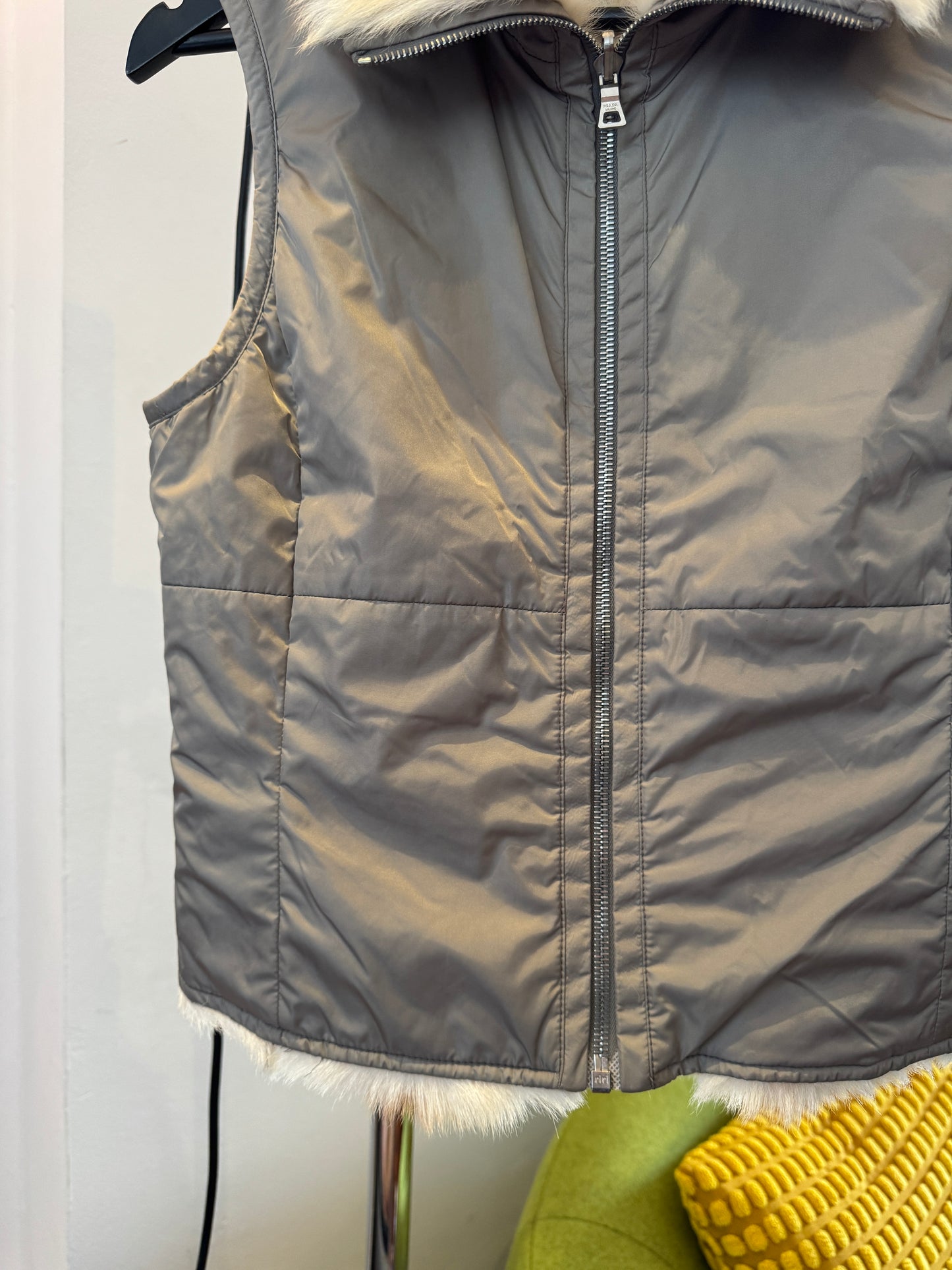 Early 2000’s Prada Sport Reversible Fur Vest
