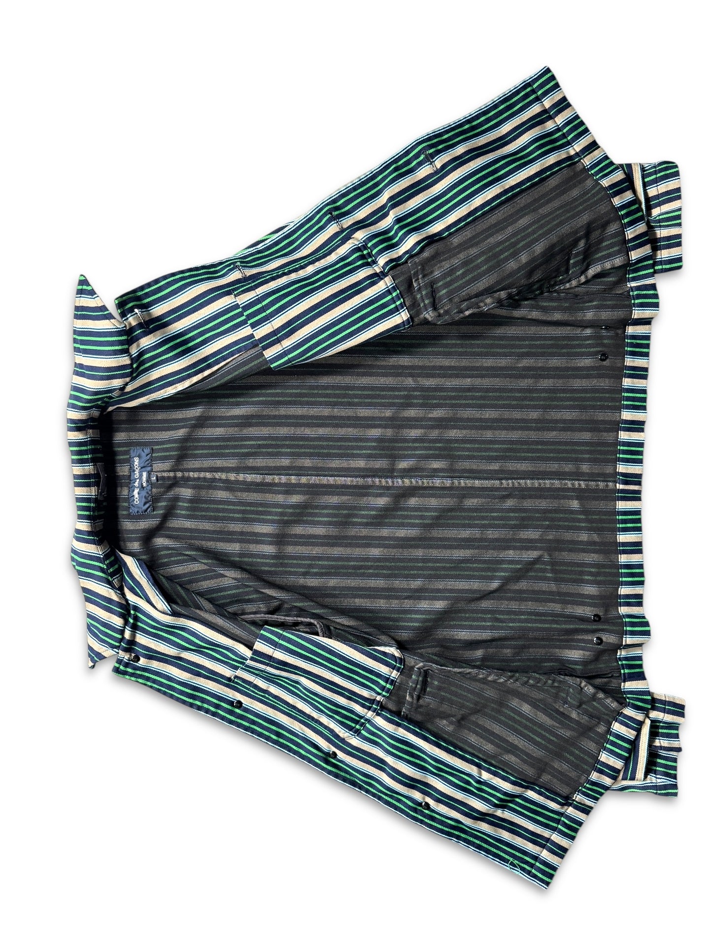 2004 Comme Des Garcons Striped Jacket