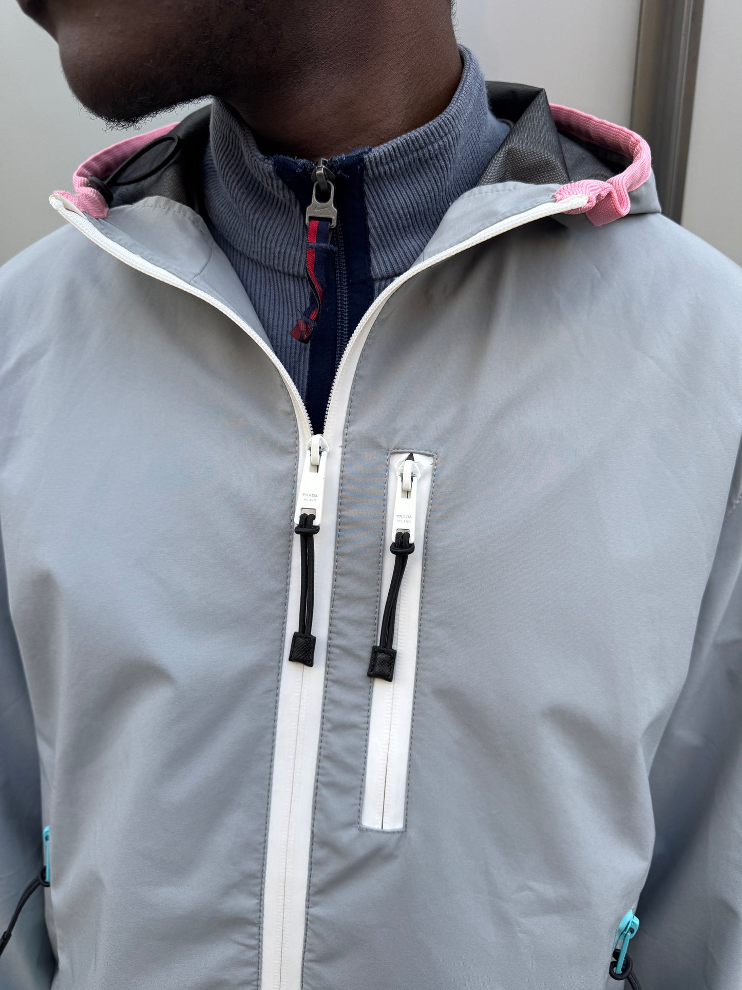 SS17’ Prada Mainline Technical Taped Seam Waterproof Jacket