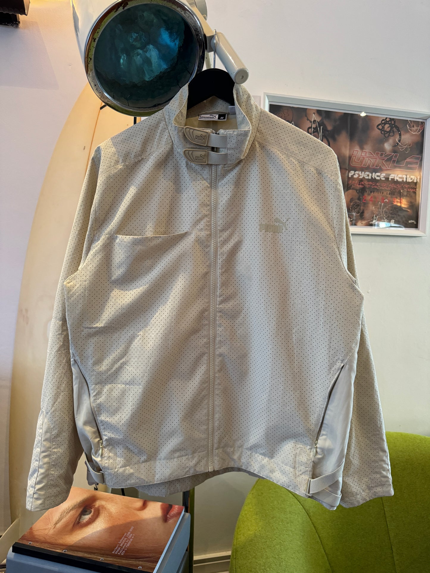 Early 2000’s Puma Mostro Perforated Technical Jacket