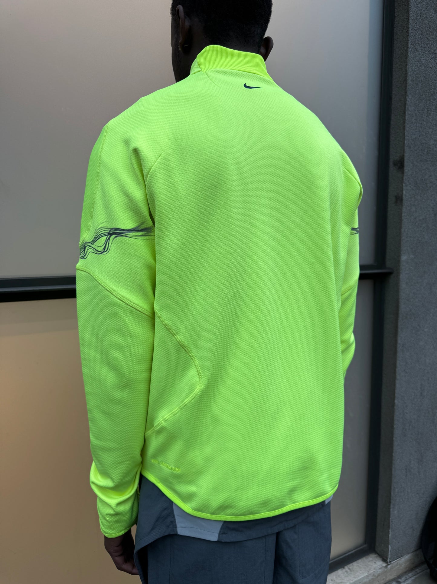 Early 2000’s Nike Sphere Technical Volt Green Sportwear Longsleeve