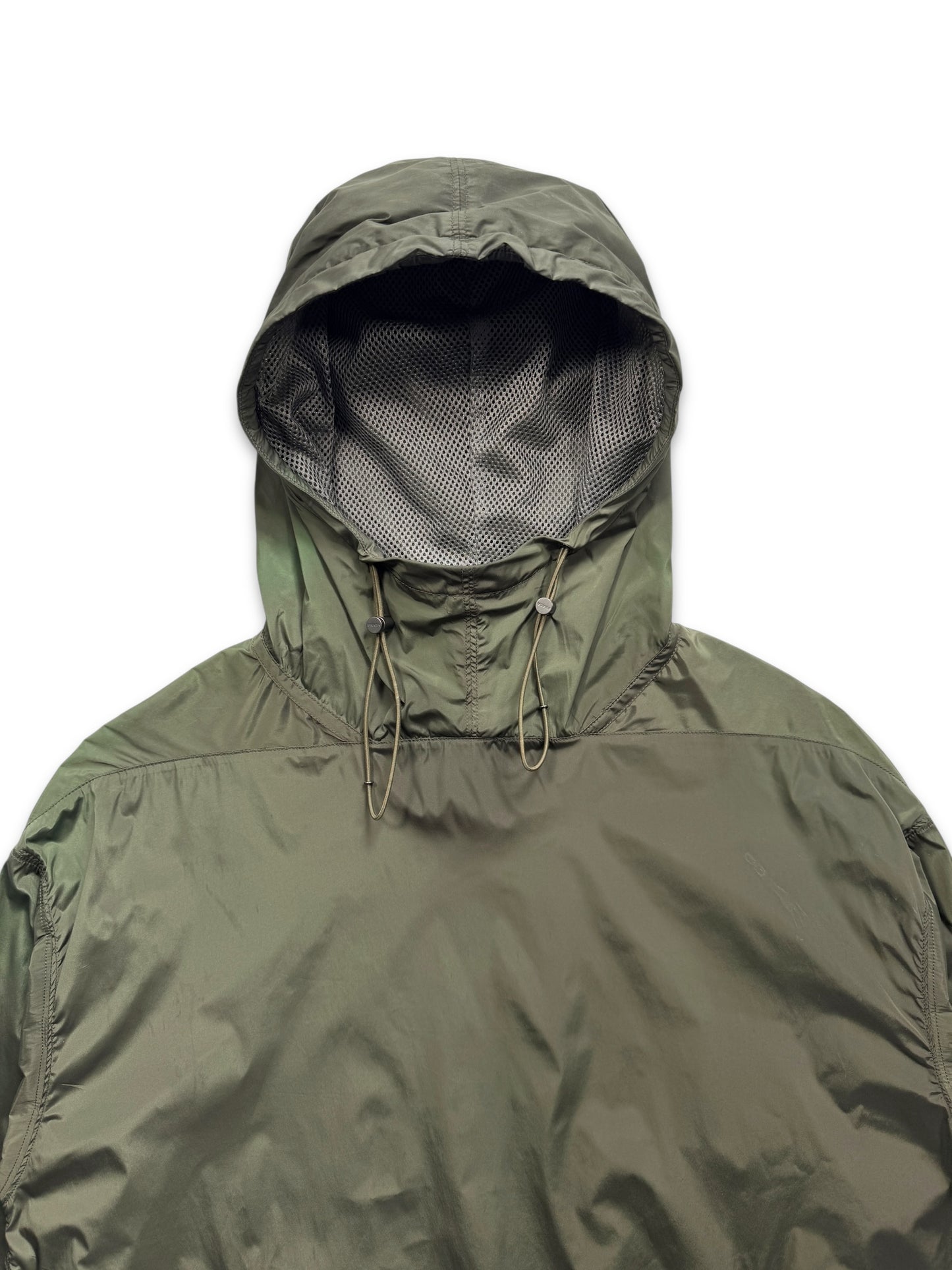 SS11’ Prada Linea Rossa Deep Green Anorak Pullover Jacket