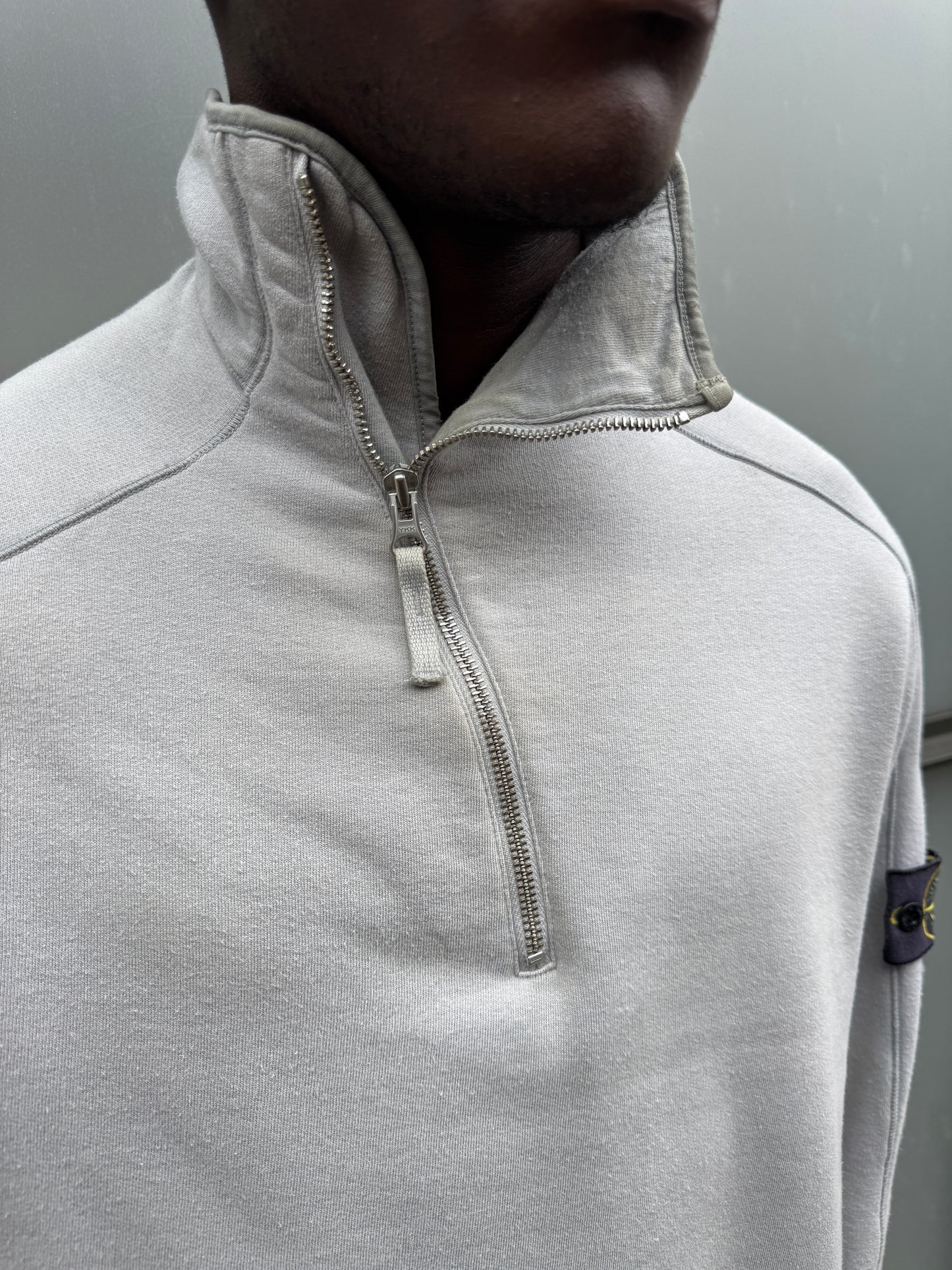 Early 2000’s Stone Island Grey Quarter Zip
