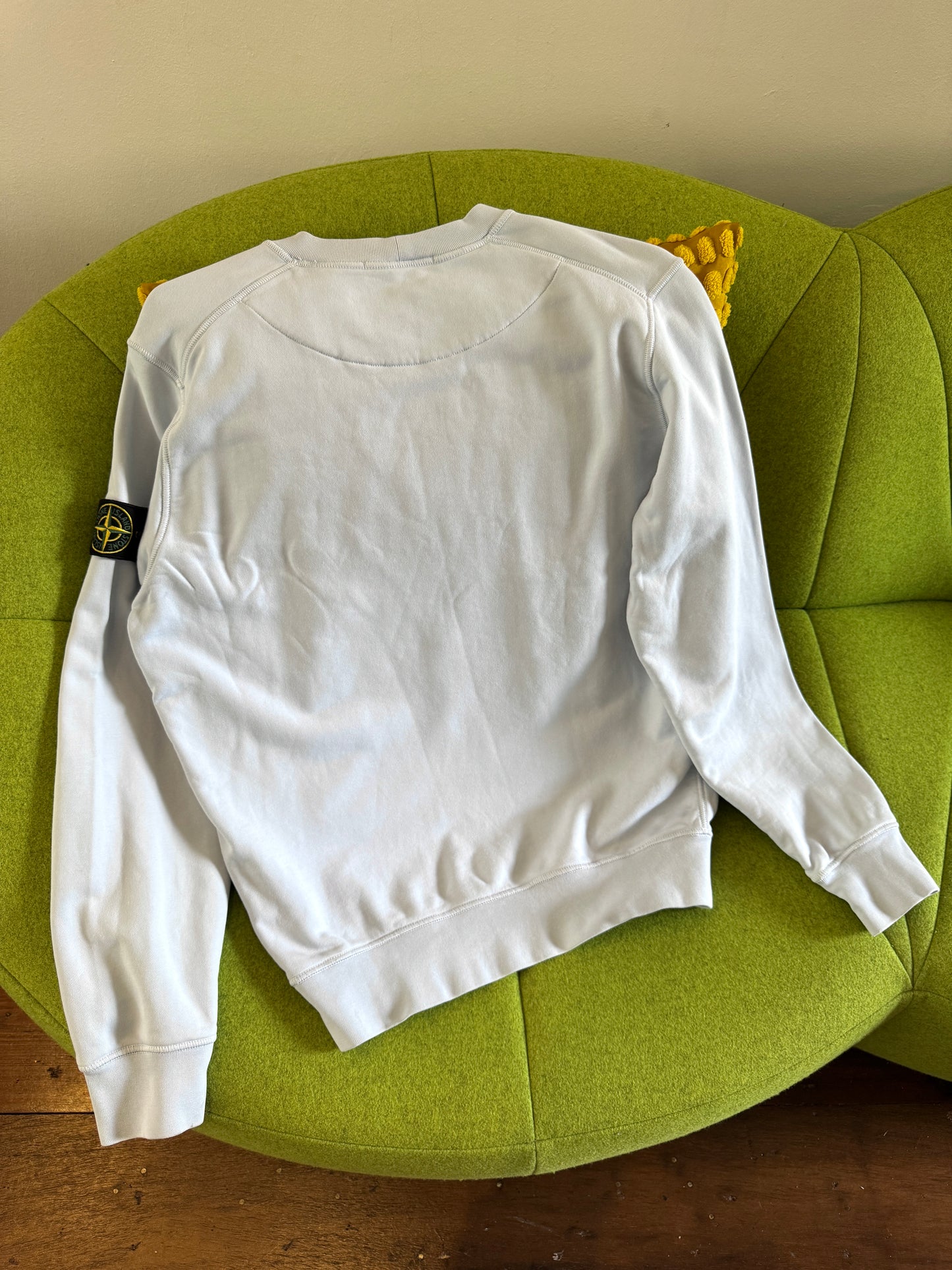 Stone Island Baby Blue Crewneck