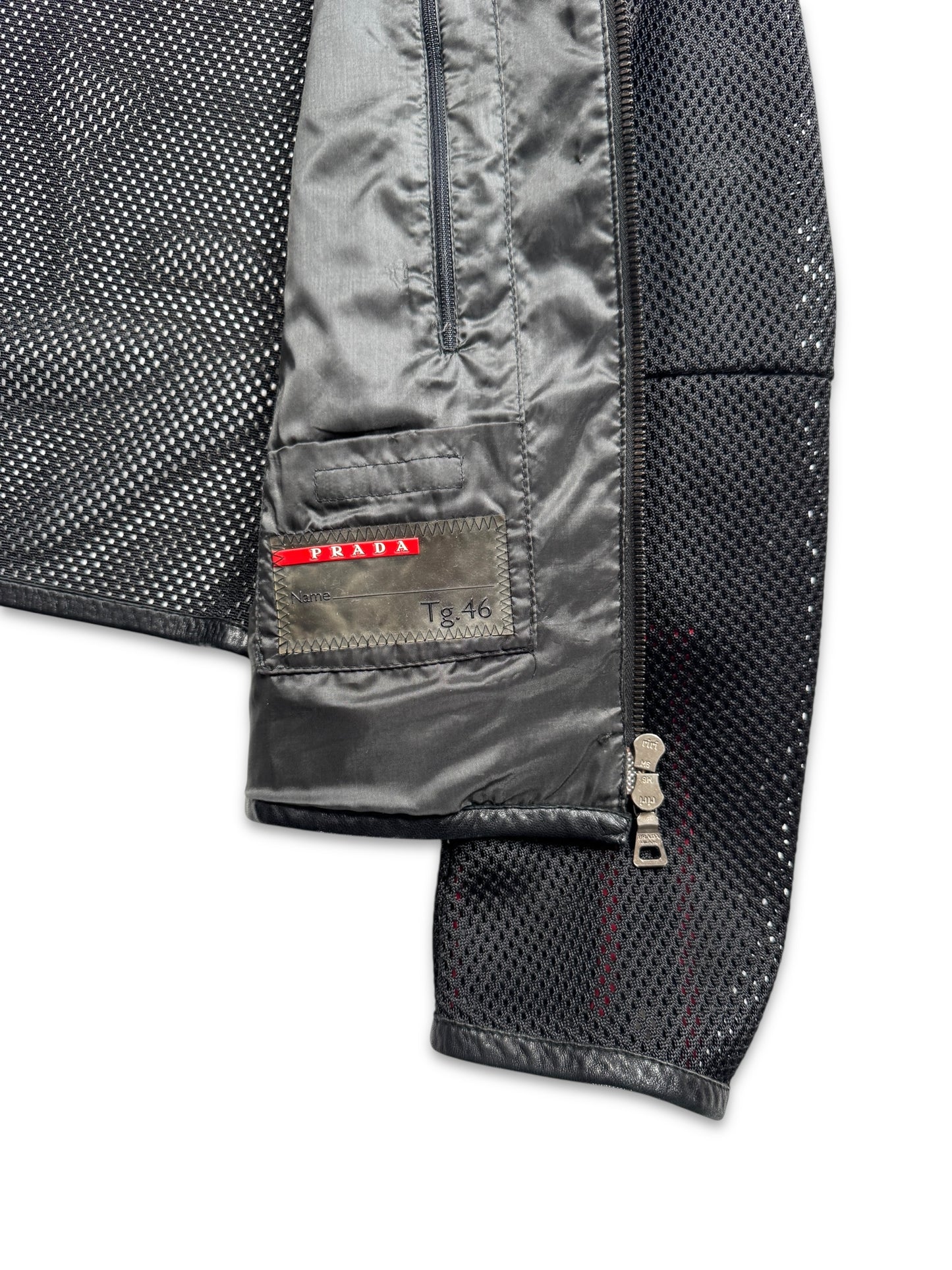 SS00’ Prada Sport Mesh Motor Womens Jacket