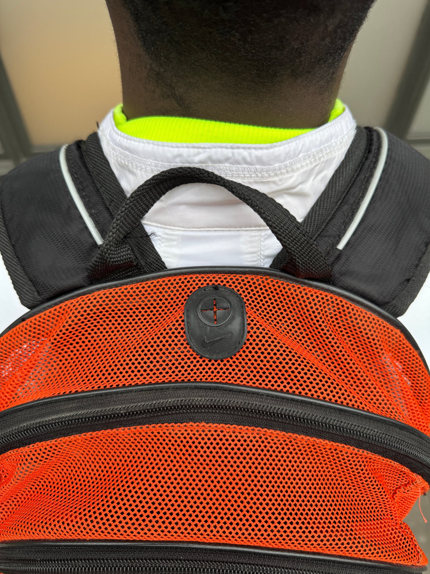 Early 2000’s Nike Big Swoosh Mesh Back Pack