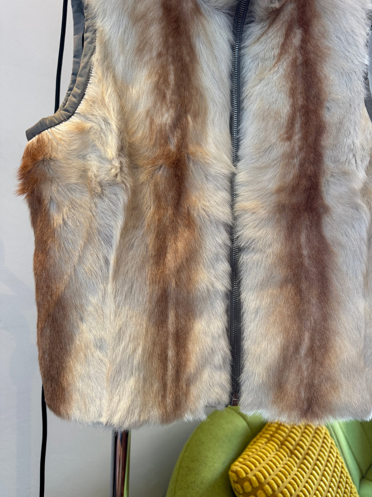 Early 2000’s Prada Sport Reversible Fur Vest