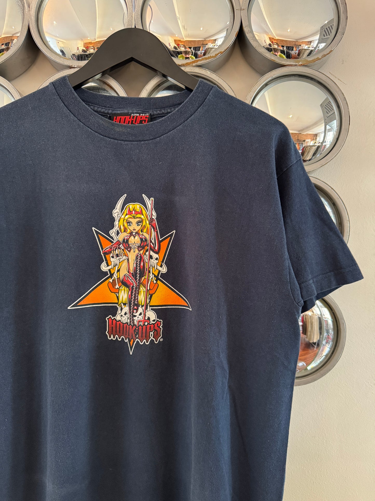 Early 2000’s Hookups Skateboards Graphic Tee
