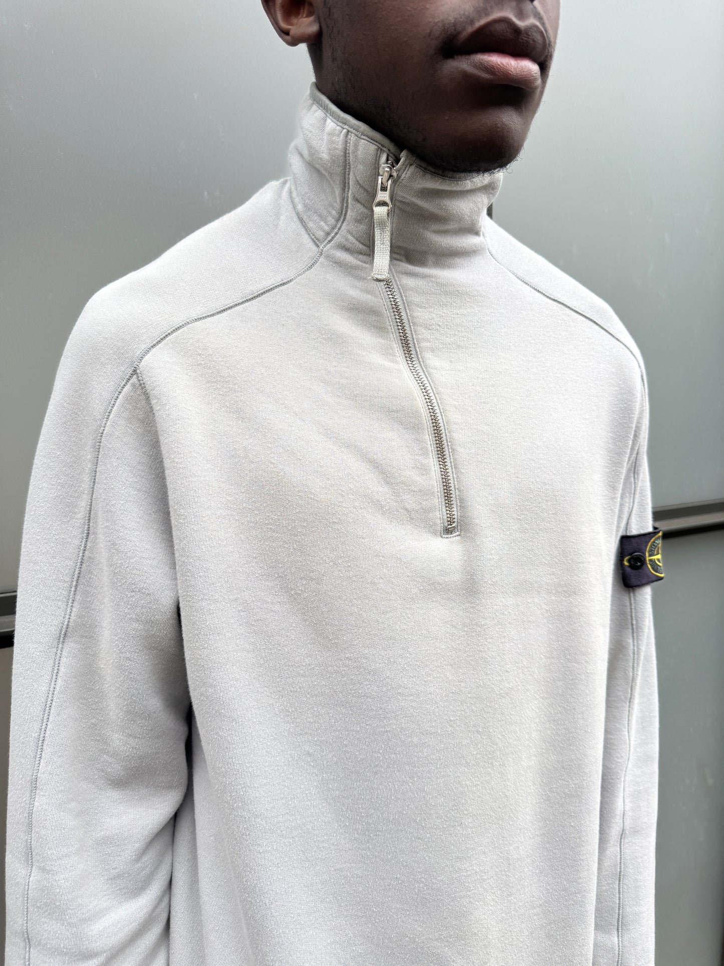 Early 2000’s Stone Island Grey Quarter Zip