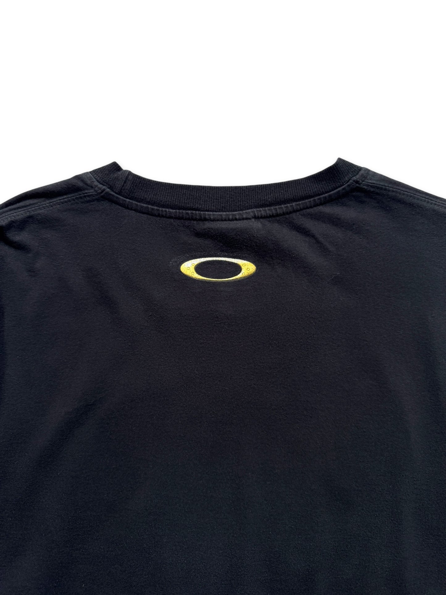 Early 2000’s Oakley Jet Black Spellout Longsleeve