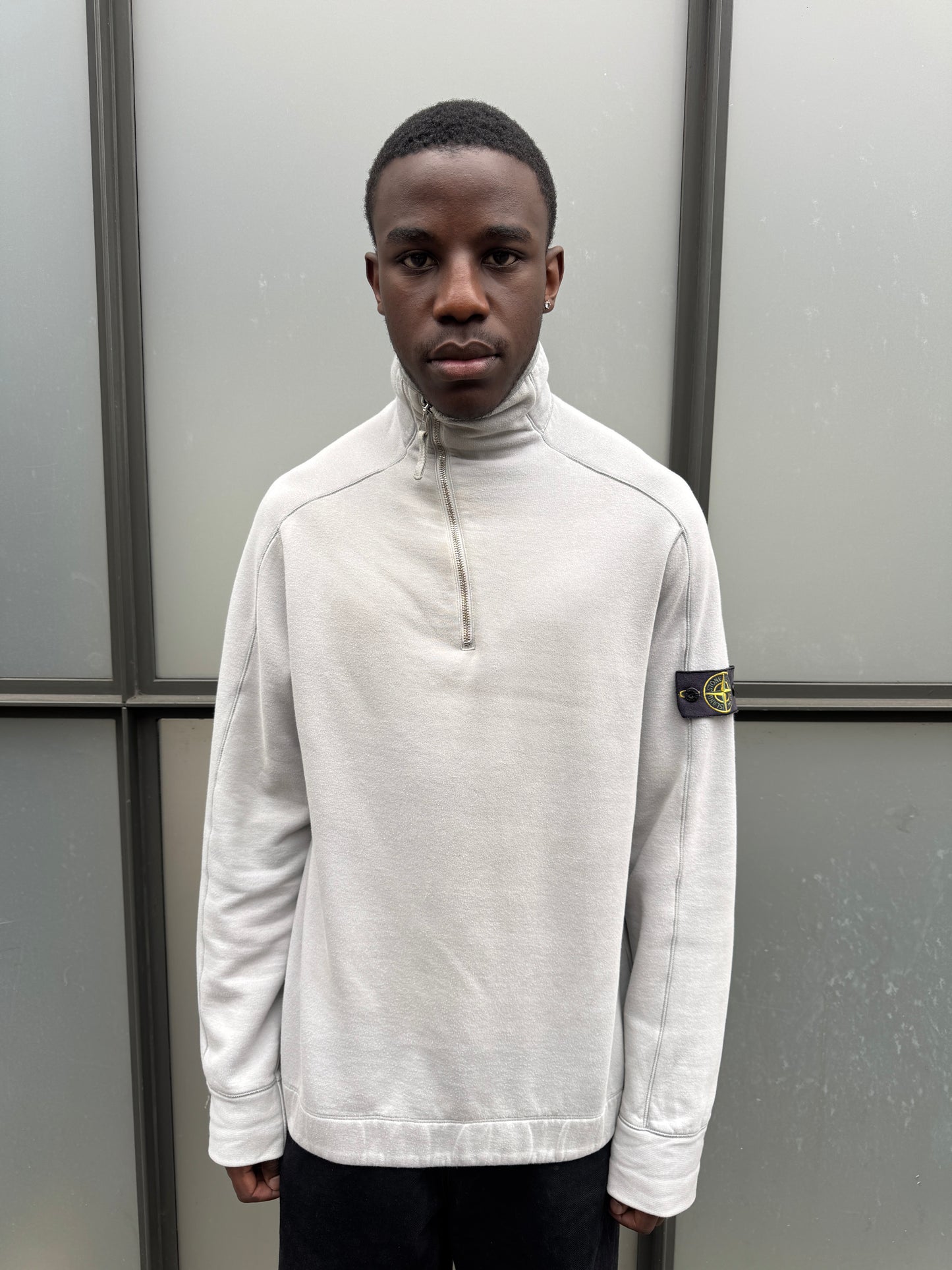 Early 2000’s Stone Island Grey Quarter Zip