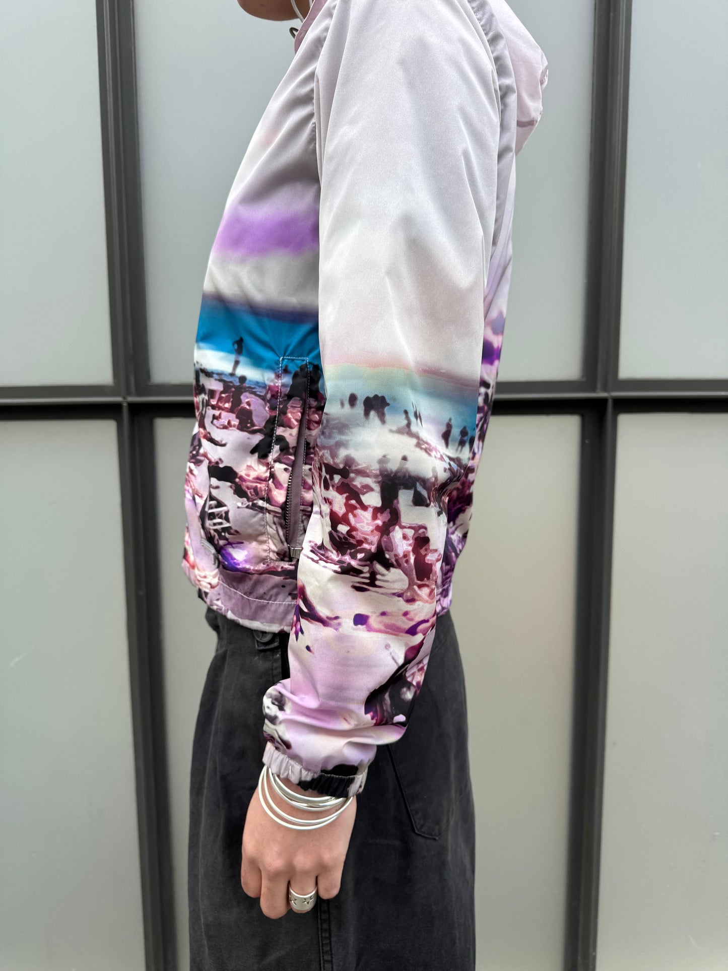 2010 Prada Main Line ‘Beach’ Nylon Hooded Jacket