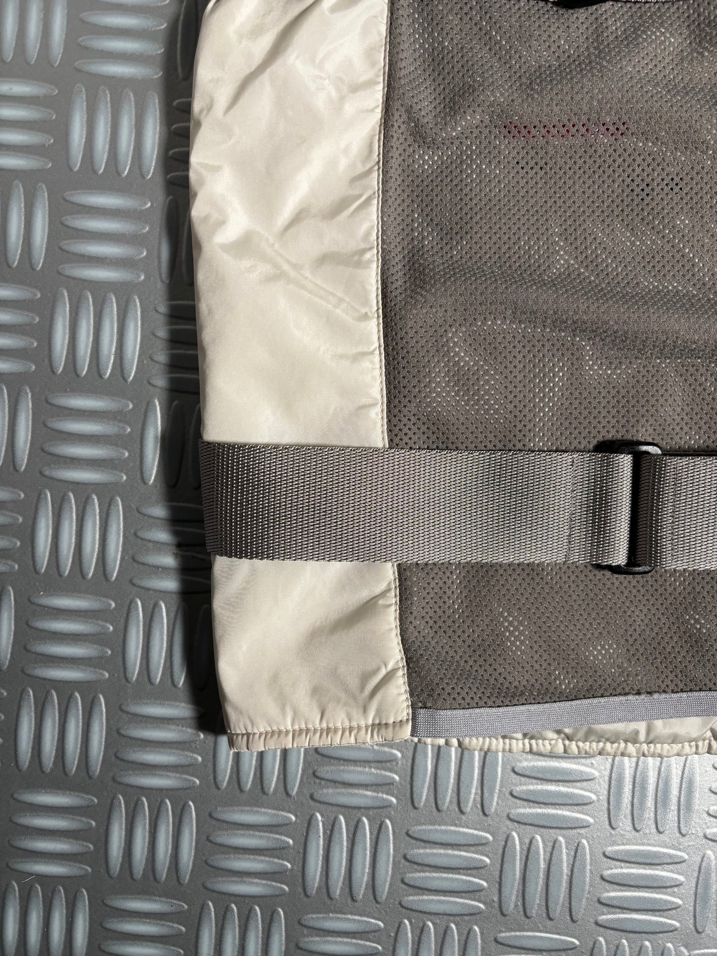 SS00’ Prada Sport White Mesh Bondage Vest