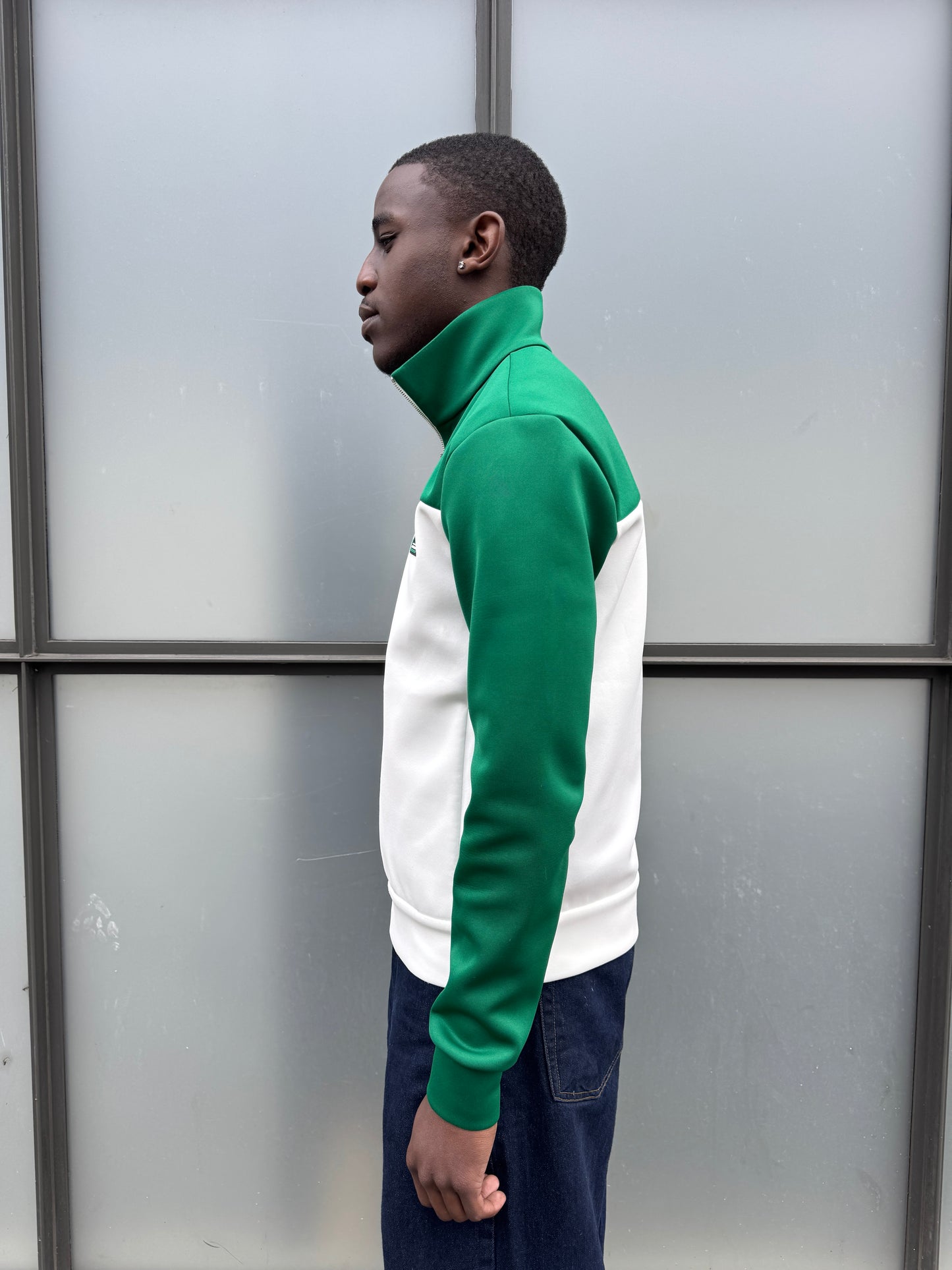 SS18’ Prada Mainline Emerald Green Track Jacket