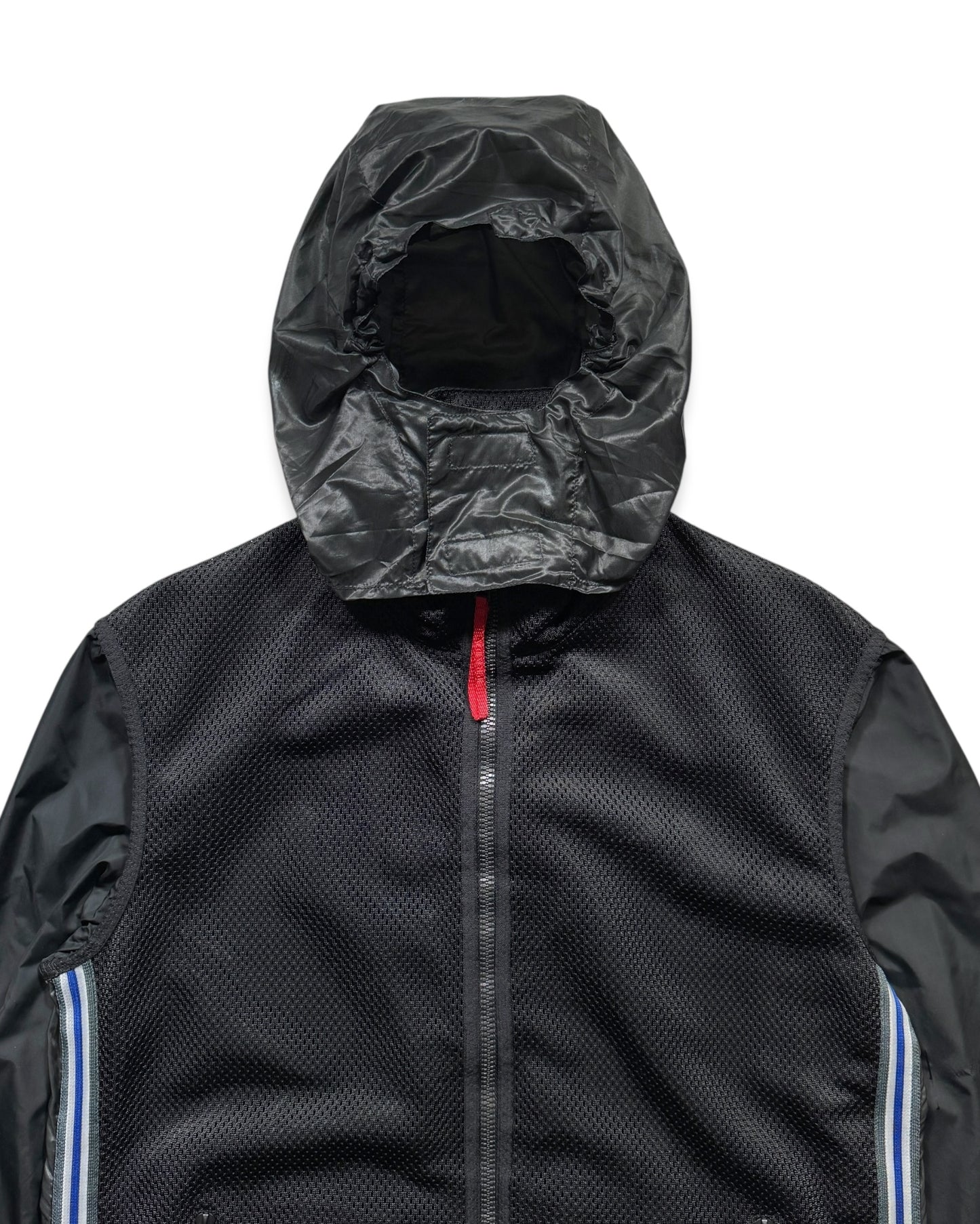 SS00’ Prada Sport Semi-Transparent Back Heavy Duty Mesh Jacket