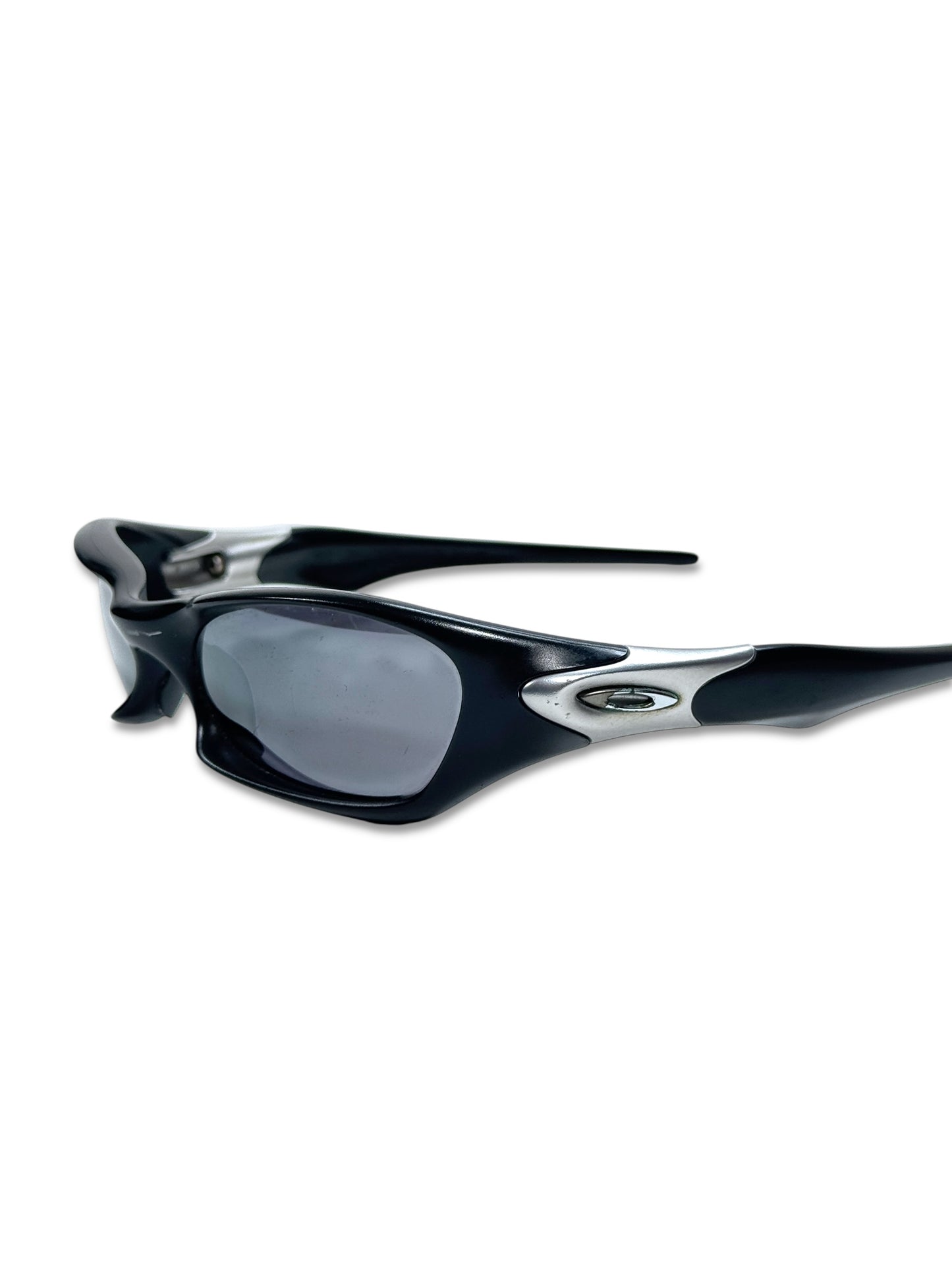 Oakley Jet Black/Silver Valve Sunglasses
