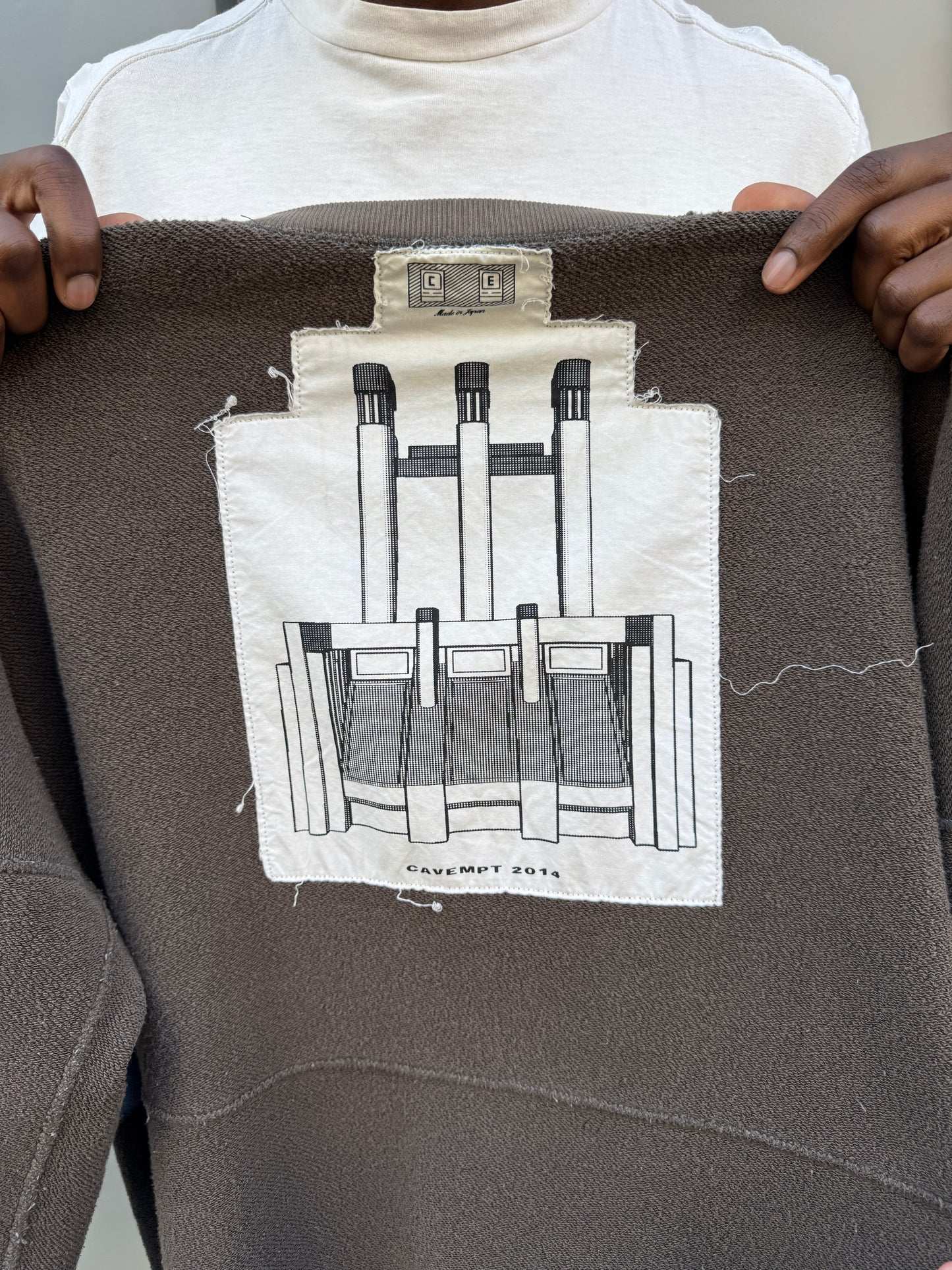 Cav Empt Split Panel Crewneck