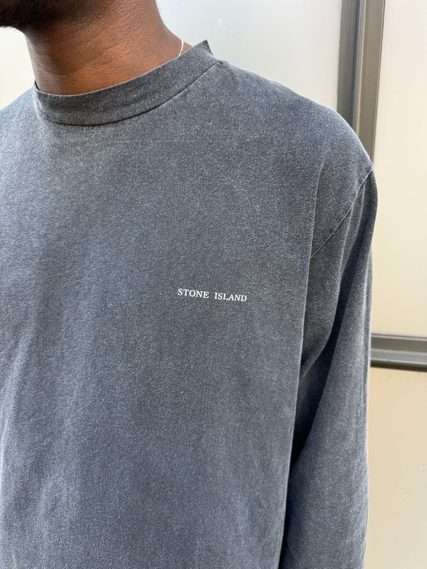 Early 2000’s Stone Island Gun Metal Grey Longsleeve
