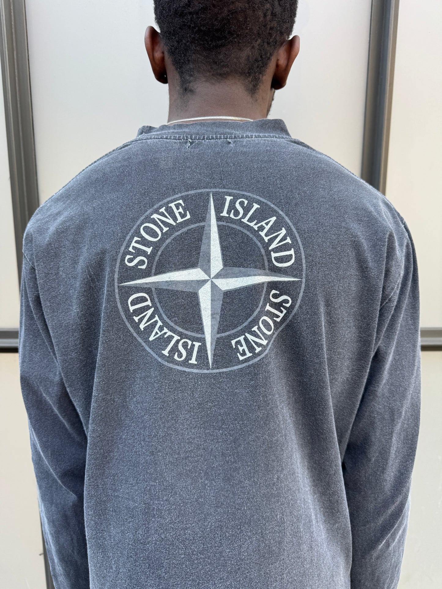Early 2000’s Stone Island Gun Metal Grey Longsleeve