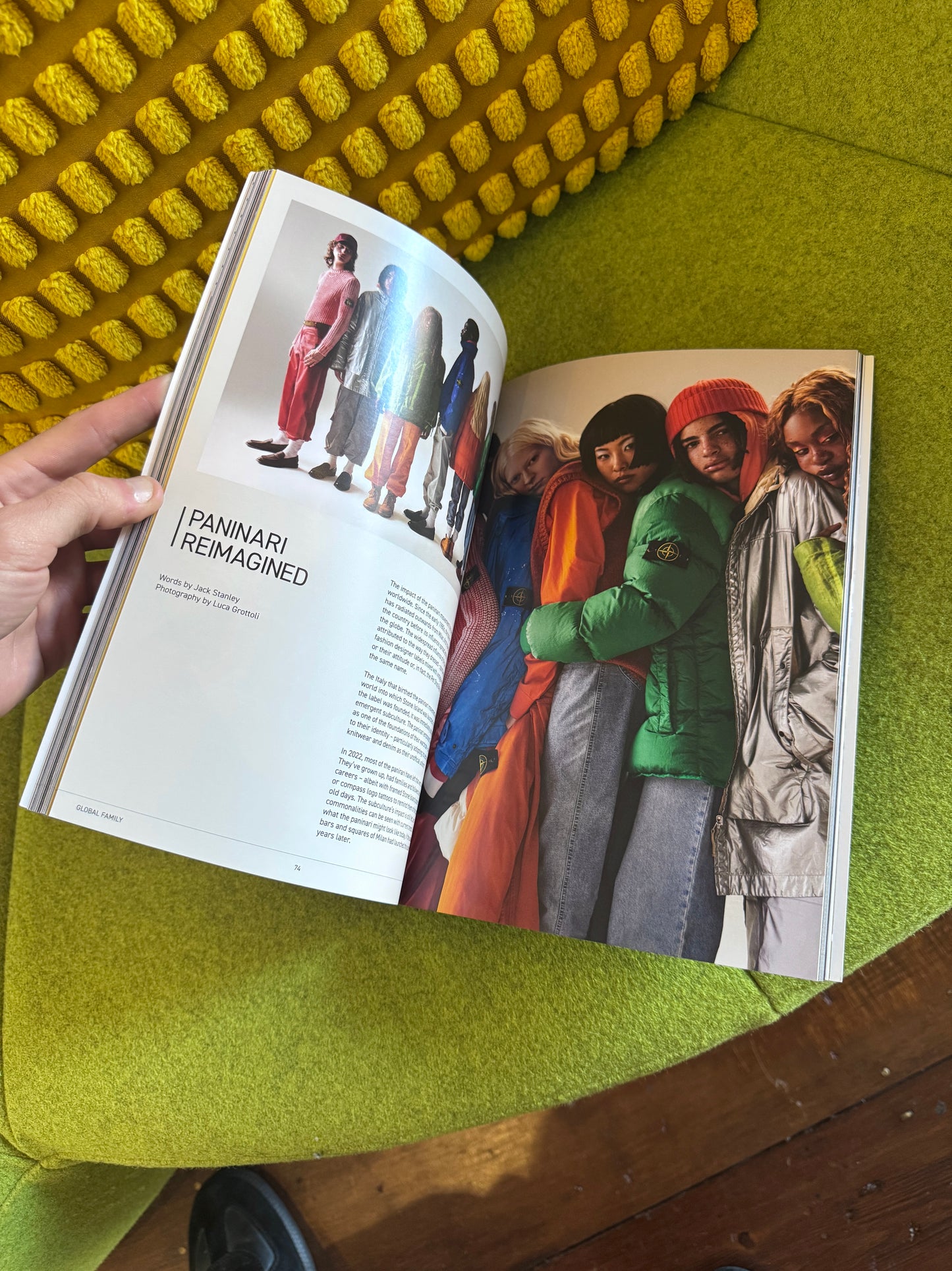Stone Island Famiglia Hypebeast Book 1st Edition