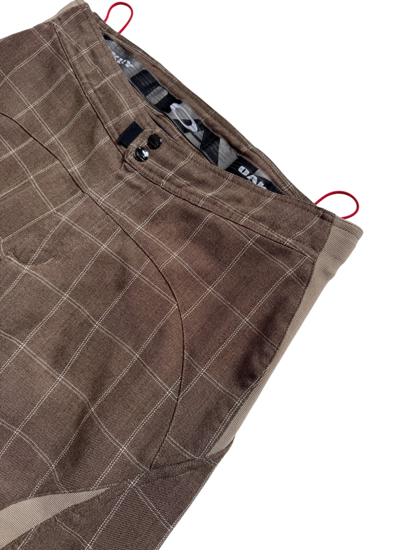 Early 2000’s Oakley Plaid Technical Shorts