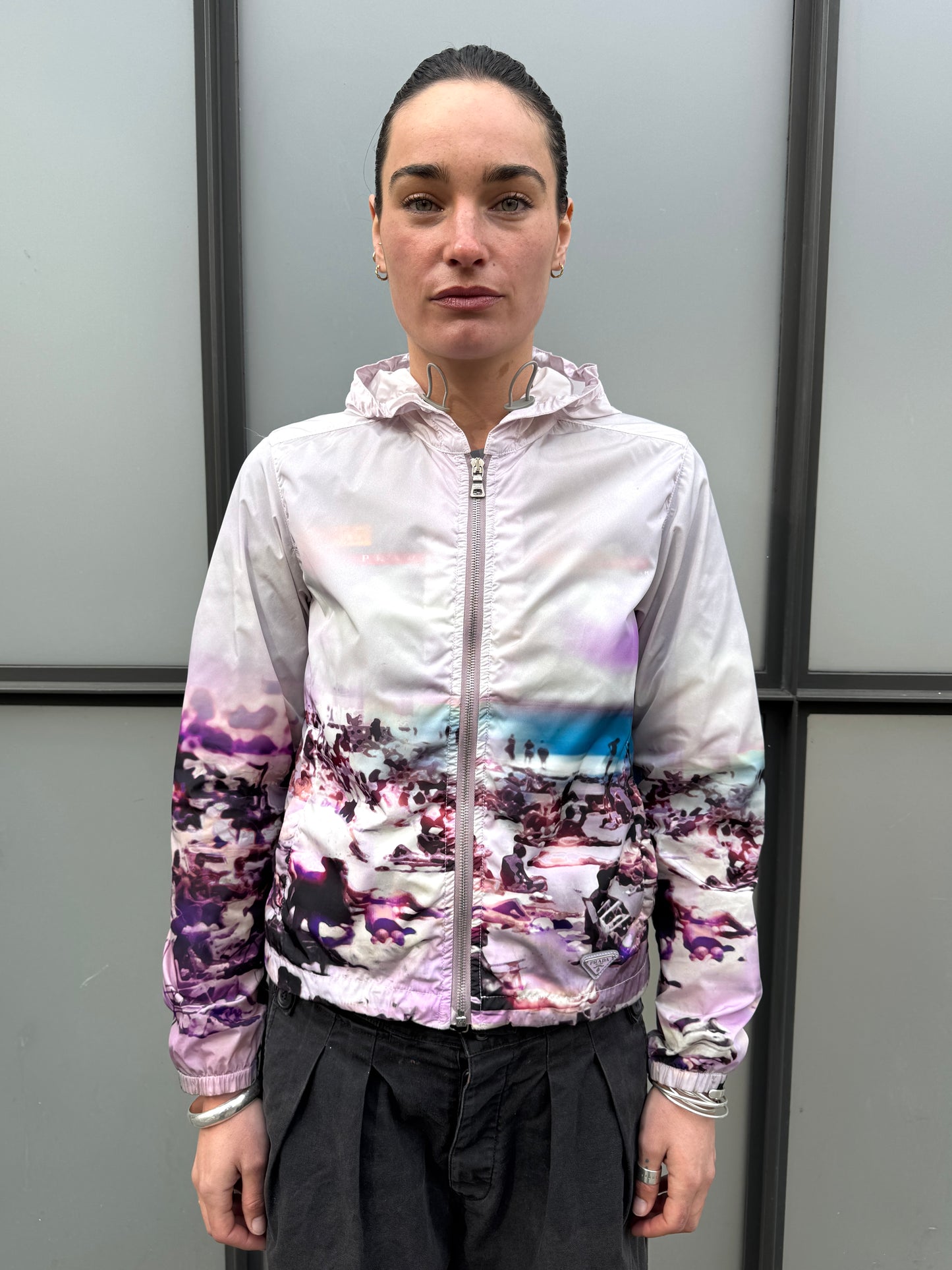 2010 Prada Main Line ‘Beach’ Nylon Hooded Jacket