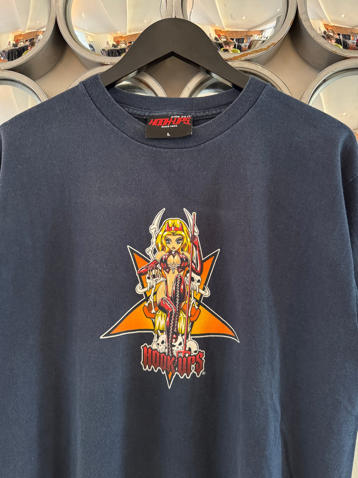 Early 2000’s Hookups Skateboards Graphic Tee