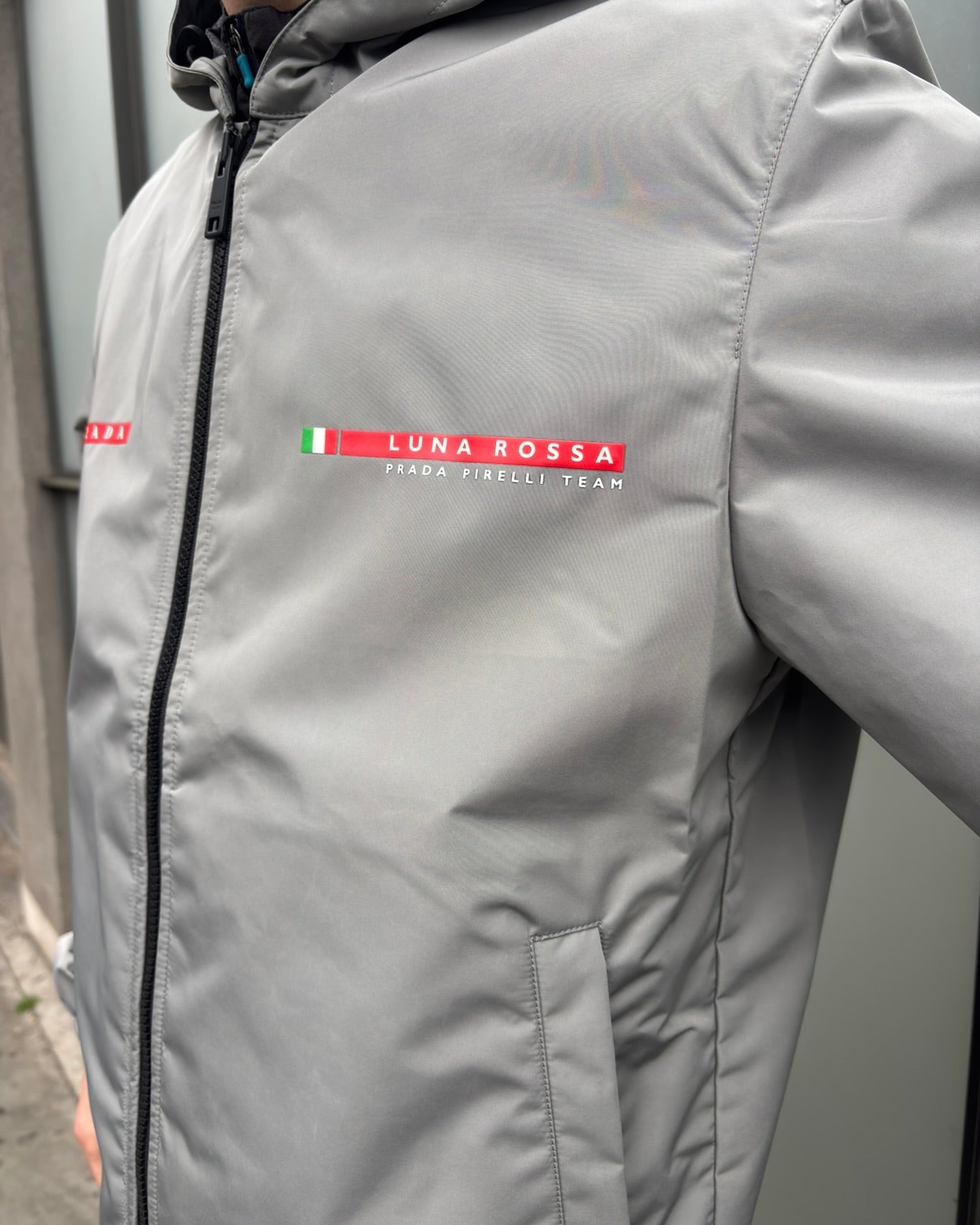 SS24’ Prada Luna Rossa Waterproof Taped Hooded Jacket
