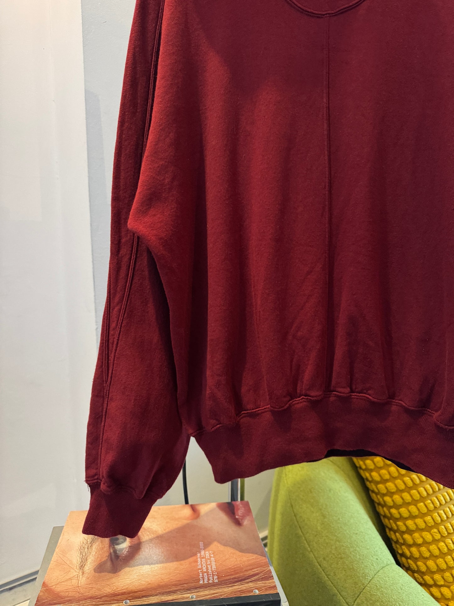 1980’s Stone Island Deep Wine Red Rollneck