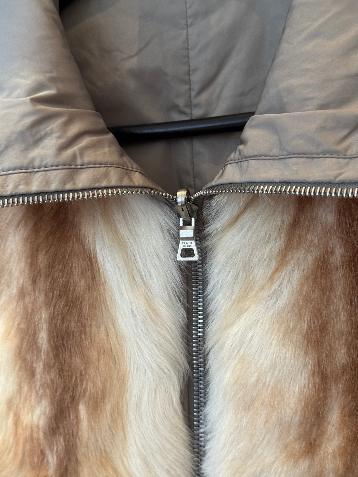 Early 2000’s Prada Sport Reversible Fur Vest