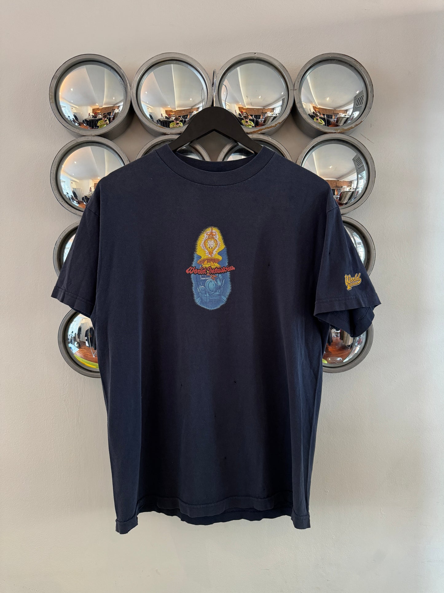 1990’s World Industries Skateboards Wet Willy & Flame Boy Graphic Tee