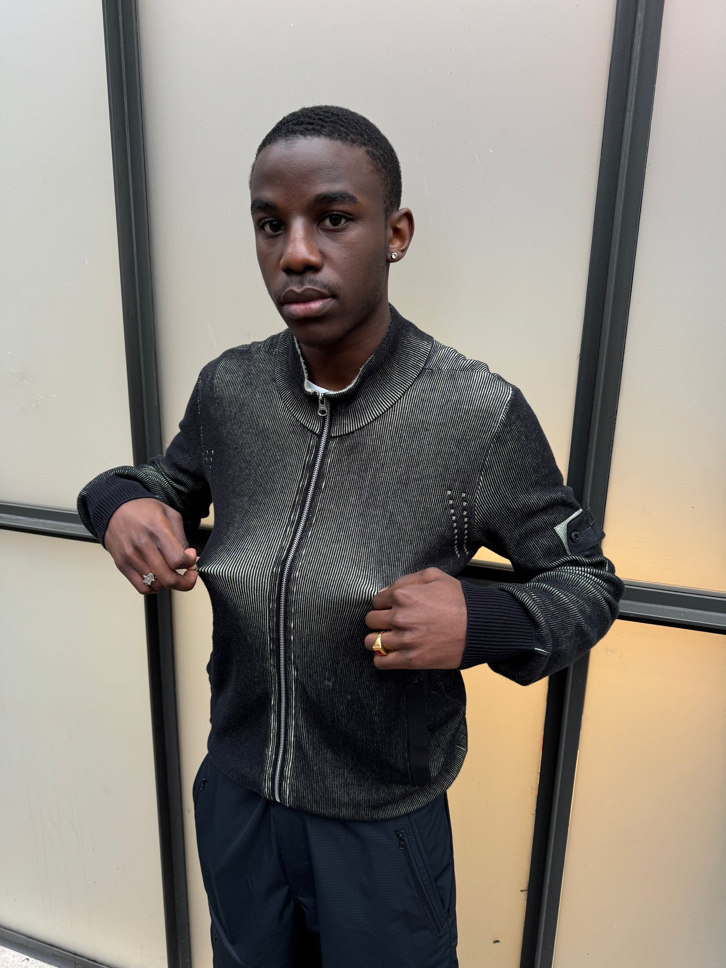 Stone Island Shadow Project Lenticular Zipped Jacket