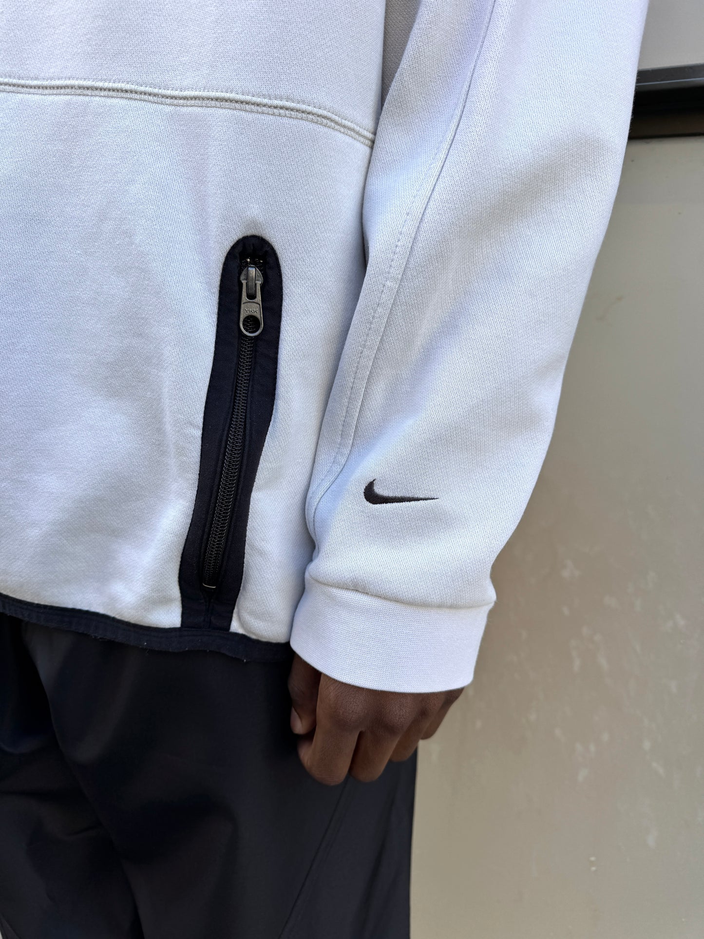 Early 2000’s Nike Spellout Stash Pocket Crewneck