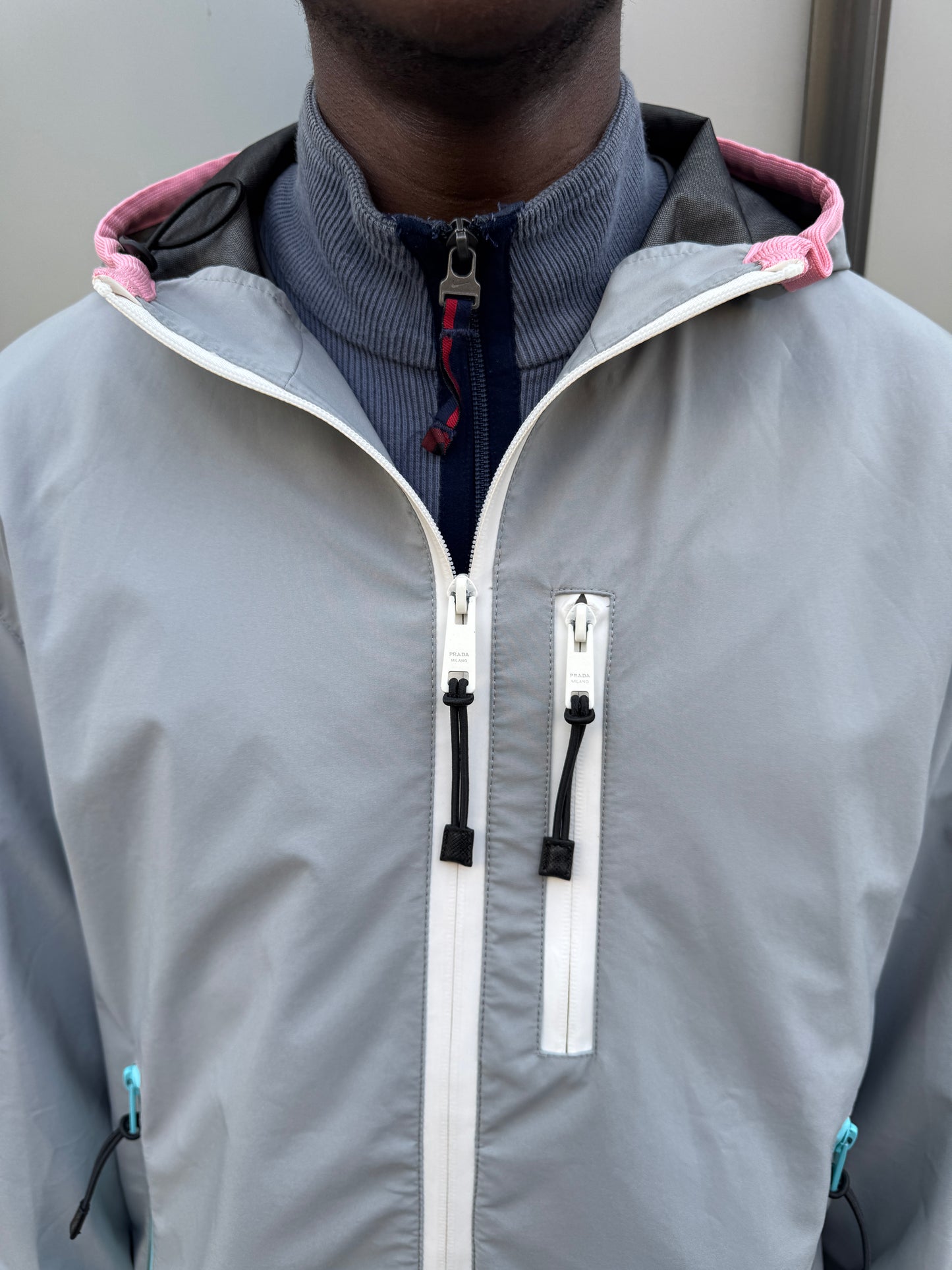 SS17’ Prada Mainline Technical Taped Seam Waterproof Jacket